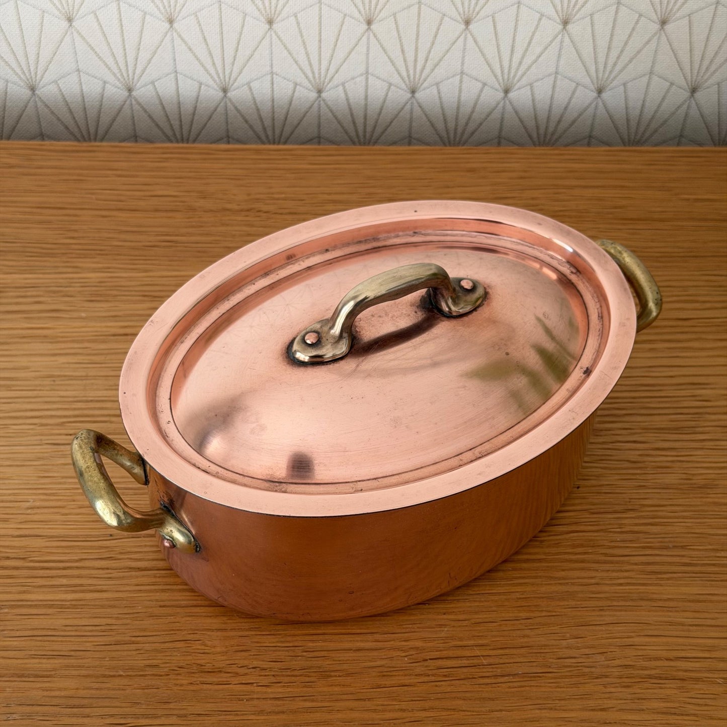 Vintage French Copper Gaillard Stock Pot Professional Cookware 1803262 Fleamarketfrance