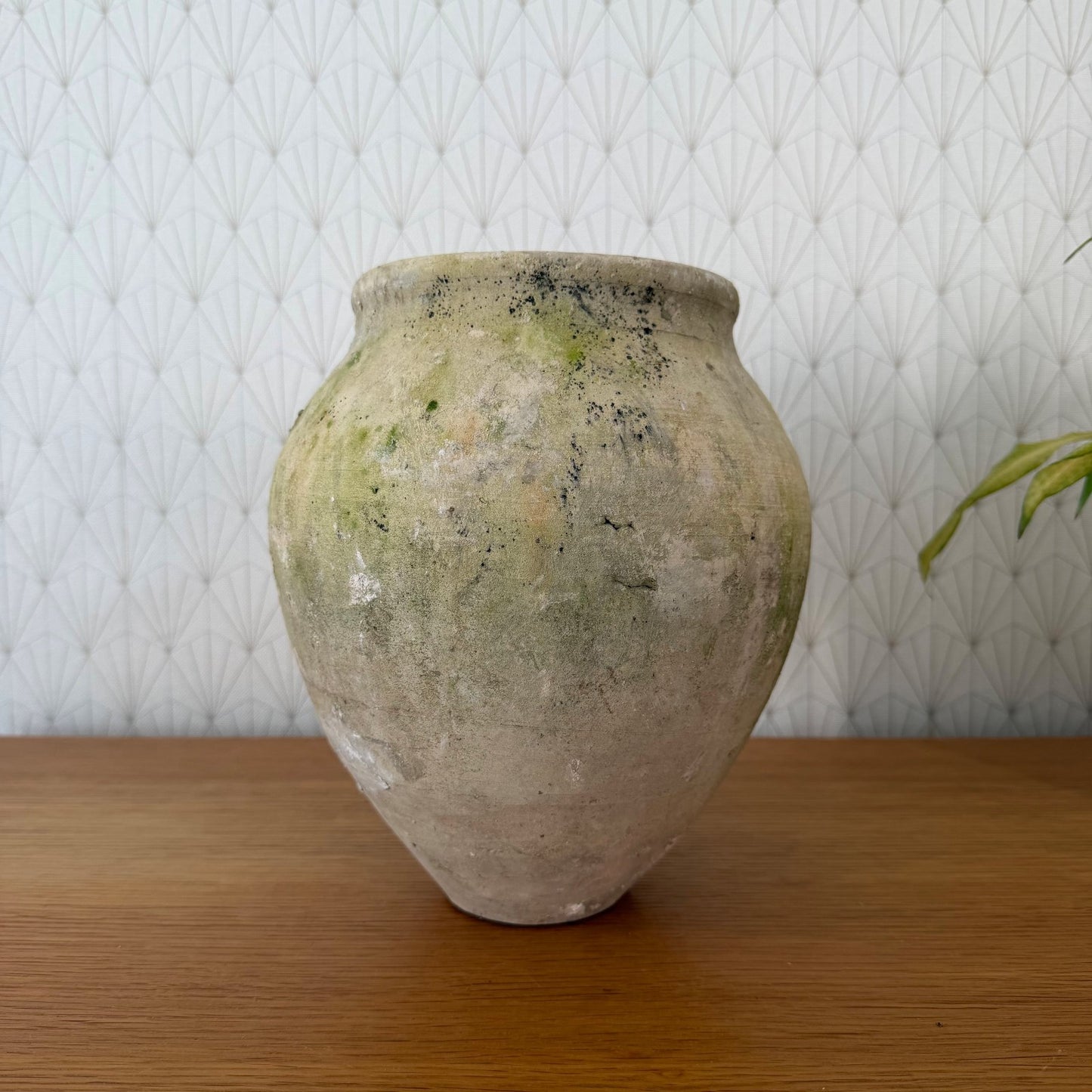 Antique Spanish European Stoneware Pot 19th Century 0107265 Unbranded