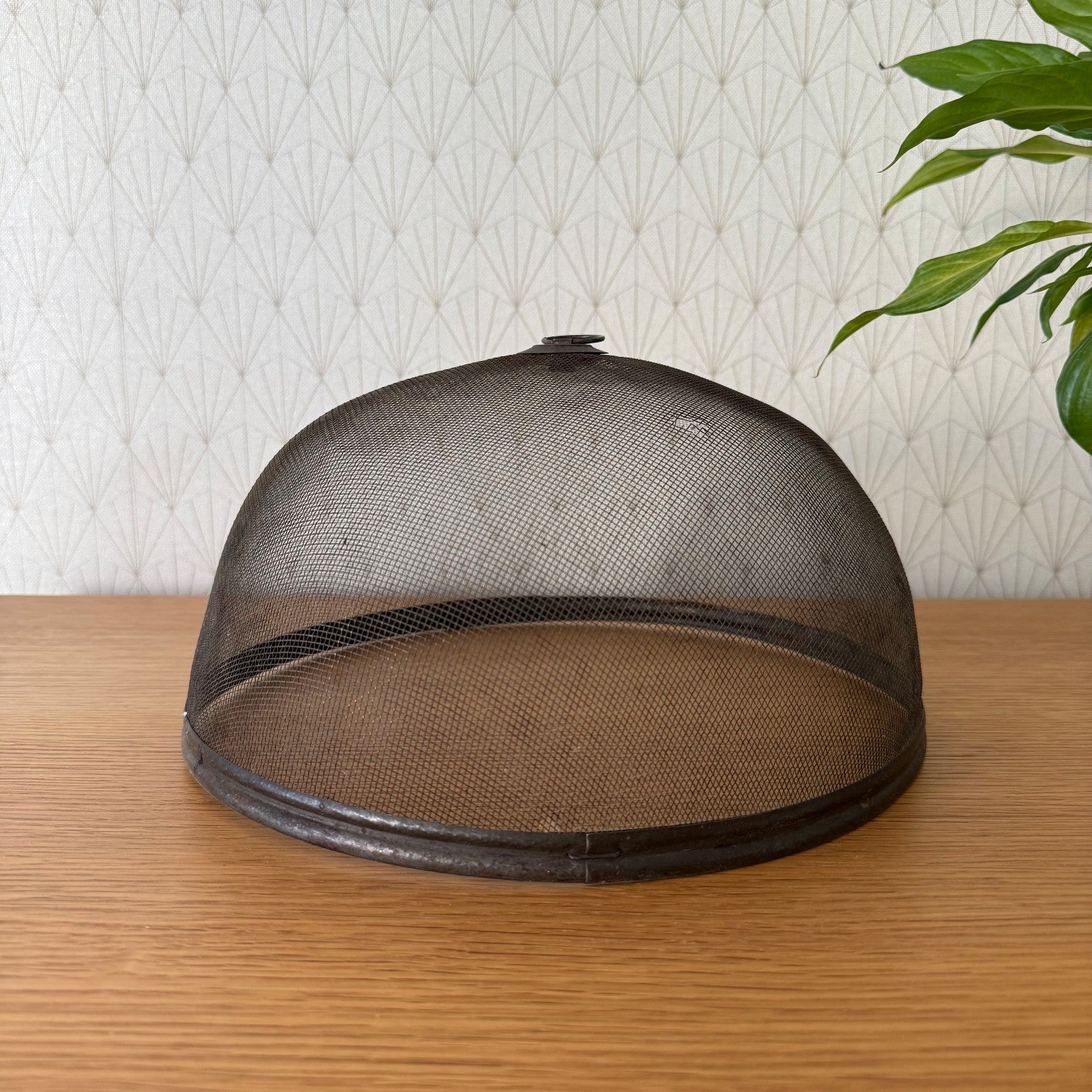 French Vintage Wire Mesh Cloche Food Dome Cheese Cover Bell 1003261 Unbranded