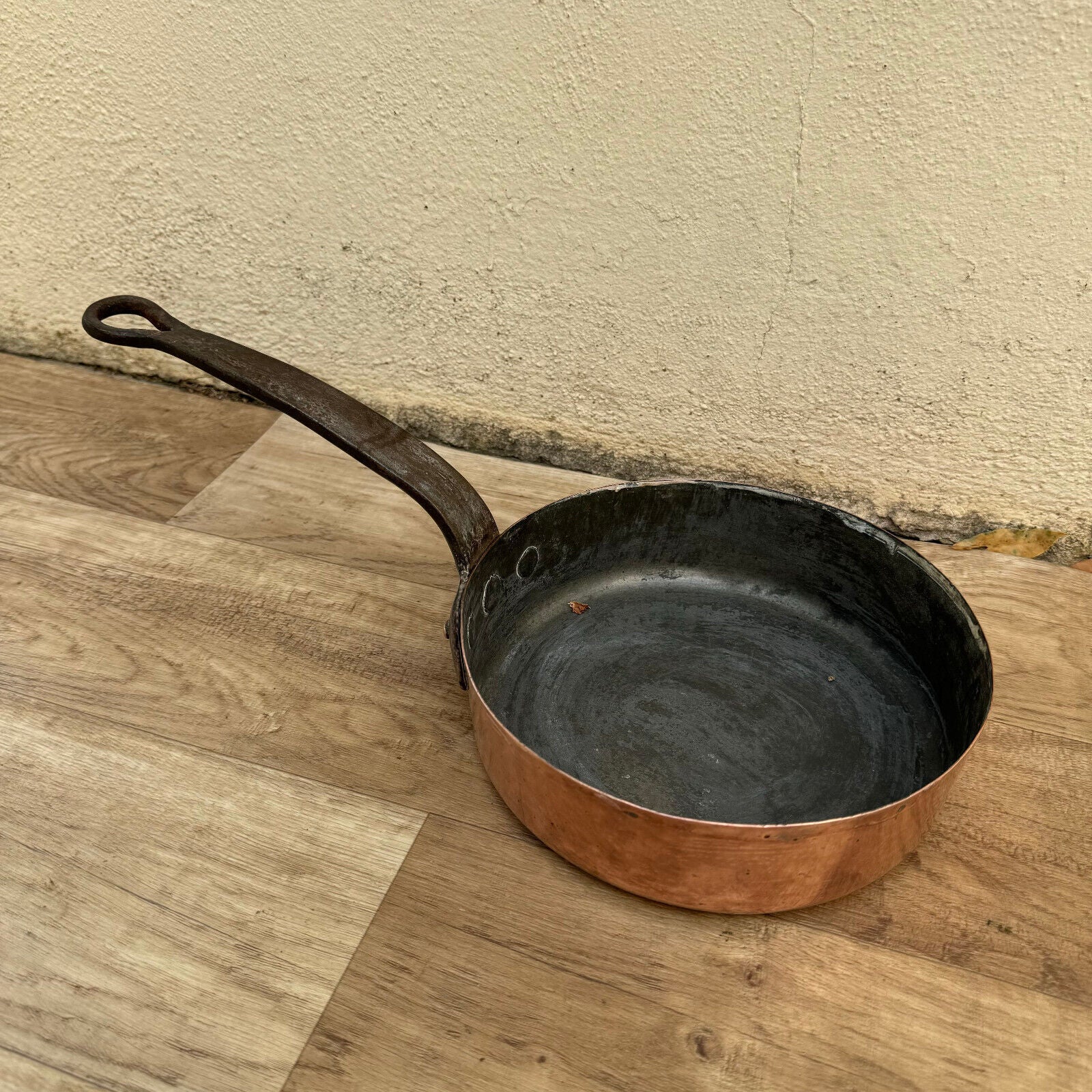 Vintage French Copper saute Pan made in france 2908249 - Fleamarketfrance