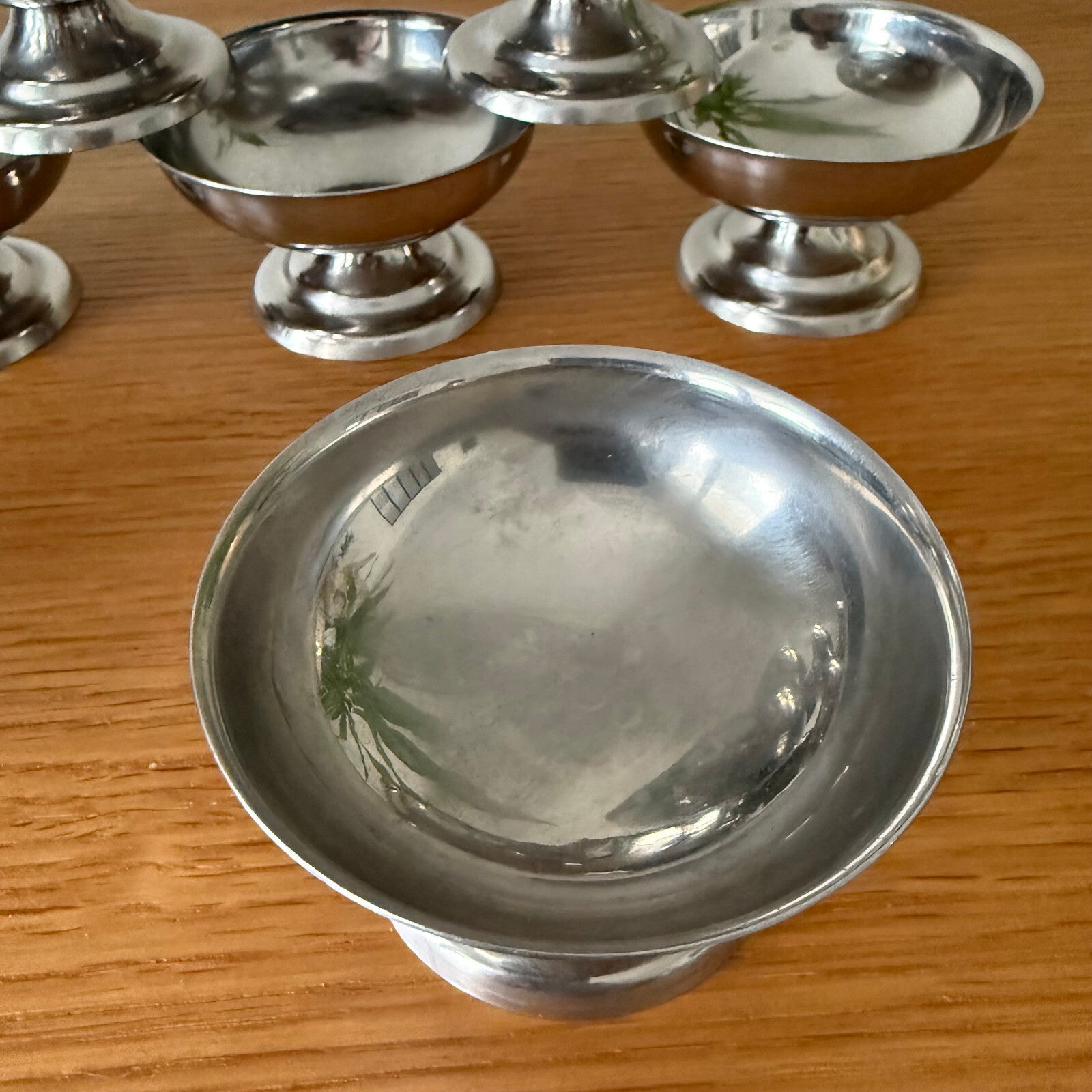Set Of 12 Vintage Inox European Stainless Goblet Ice Cream Cup 1804256 Stainless