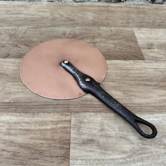 Vintage French Copper Lid Cast Iron Handle 6.75" Cookware Pan Cover 16122310 Cuisine