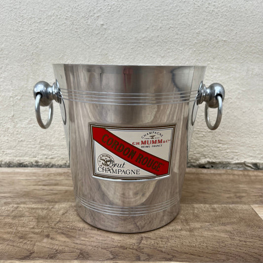 Vintage French Champagne Ice Bucket Cooler France CORDON ROUGE MUMM 17082214 - Fleamarketfrance
