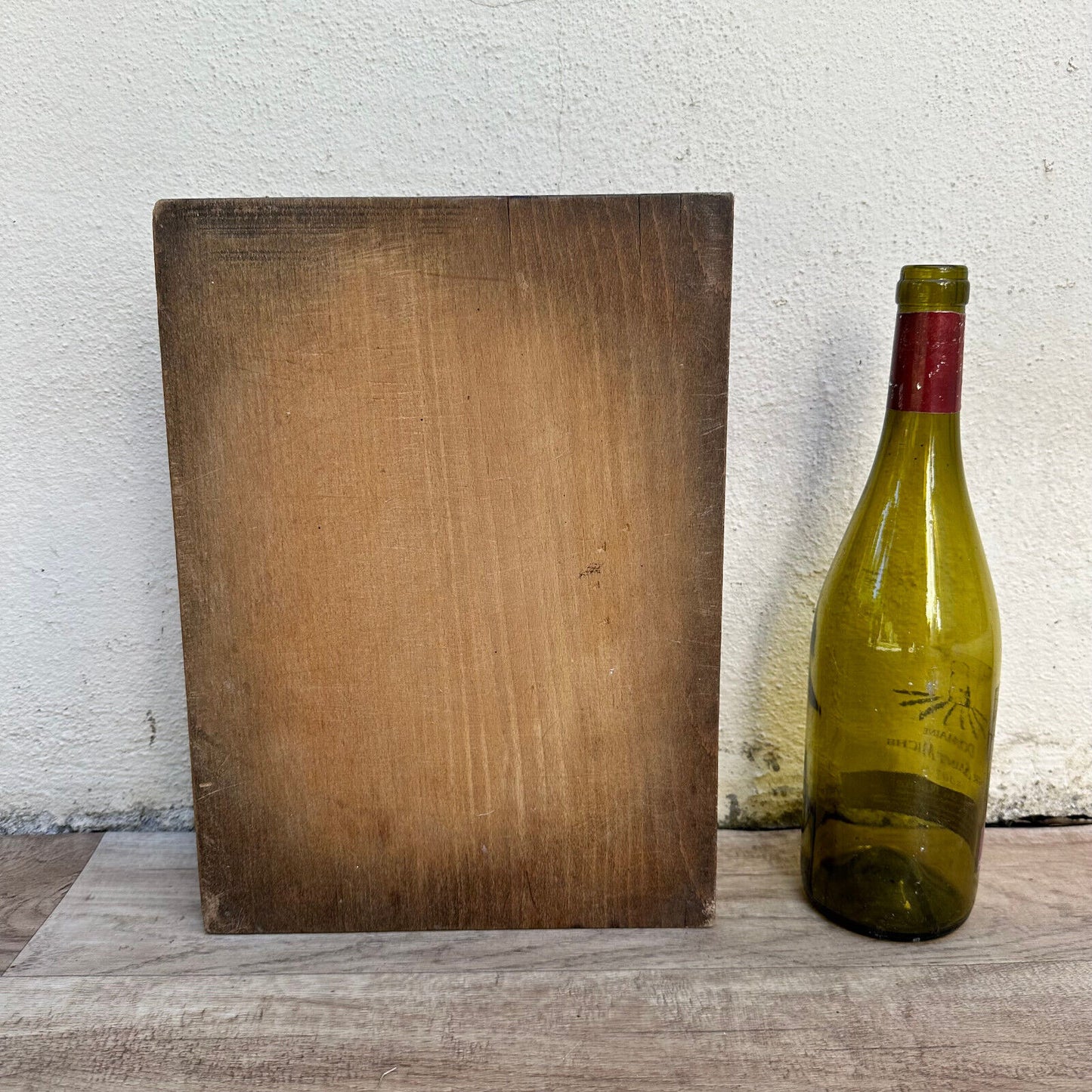 ANTIQUE VINTAGE FRENCH BREAD OR CHOPPING CUTTING BOARD WOOD 0111231 - Fleamarketfrance