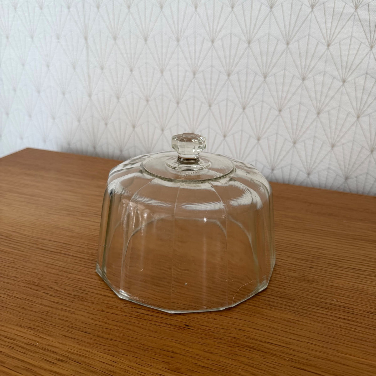 French Glass Cloche Dome Bell Jar Display Cover Vintage 14082611 Unbranded