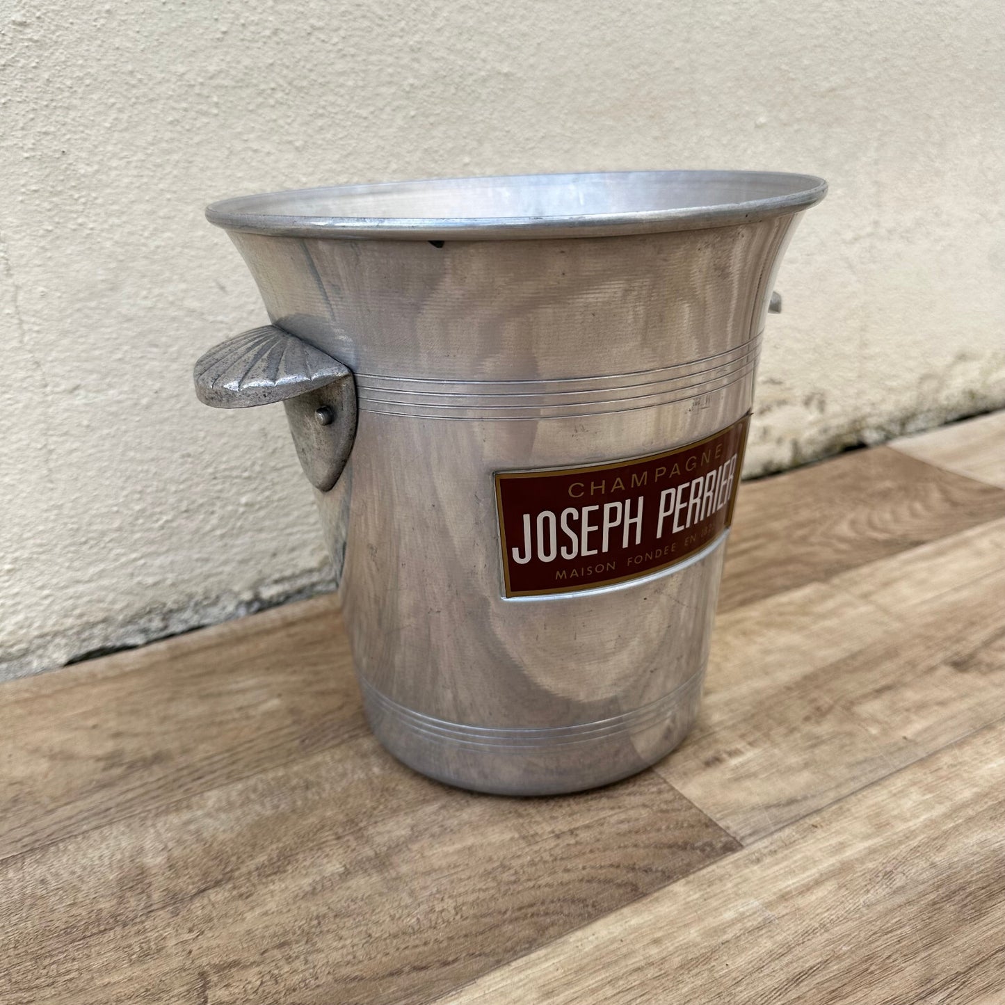 French Champagne Bucket Joseph Perrier Vintage Aluminum Ice Cooler 12092417 Joseph Perrier