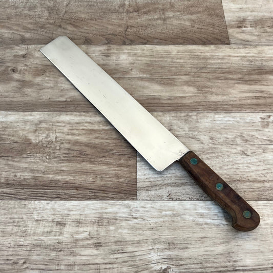 French Vintage Cheese Knife Wood Handle Kitchen Cutlery France 24112423 Unbranded