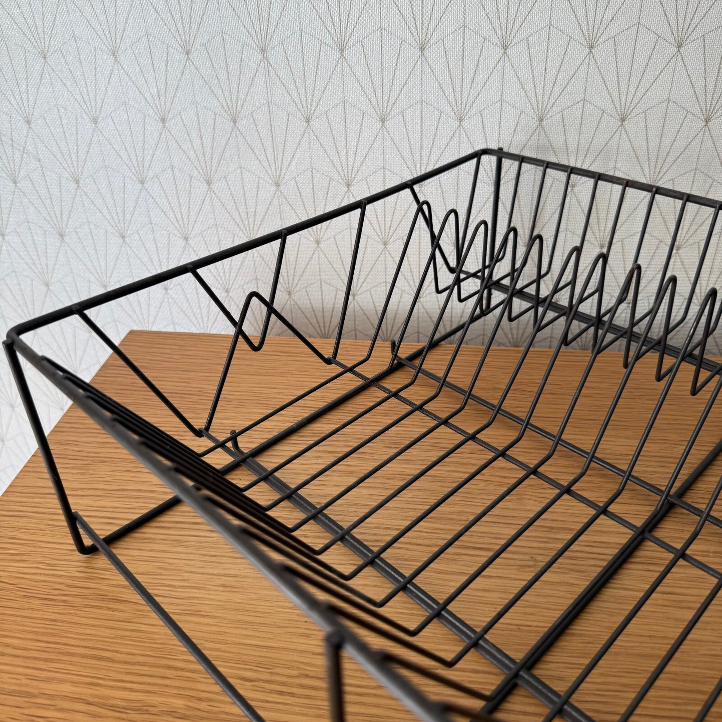 Vintage French Metal Wire Dish Drying Rack Drainer 2006254 Unbranded