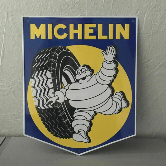 Michelin metal sign france car automobile vintage 1801251 - Fleamarketfrance