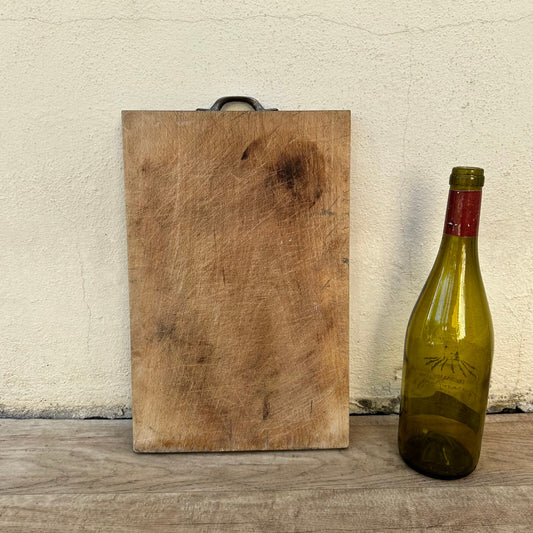 VINTAGE FRENCH BREAD OR CHOPPING CUTTING BOARD WOOD 1906238 Antique