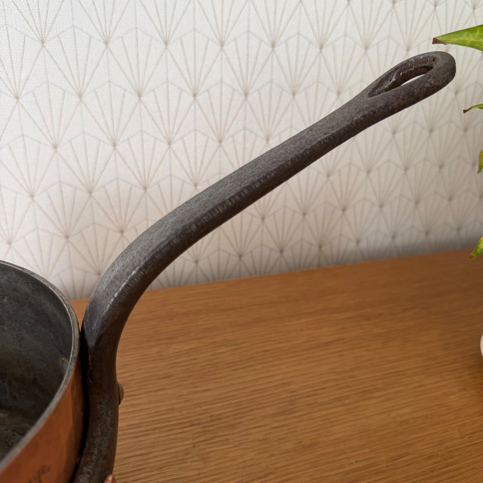 Vintage French E.Dehillerin Paris Copper Saucepan Tin Lined 1606262 Unbranded