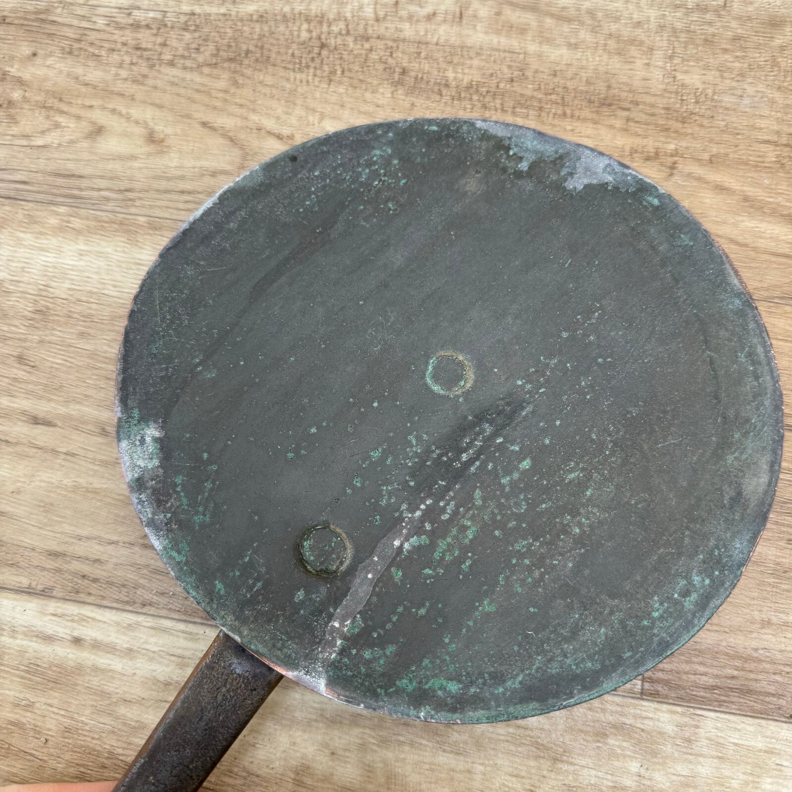 French Copper Pot Lid Cast Iron Handle Vintage Cookware 19.5cm 19092419 Cuisine