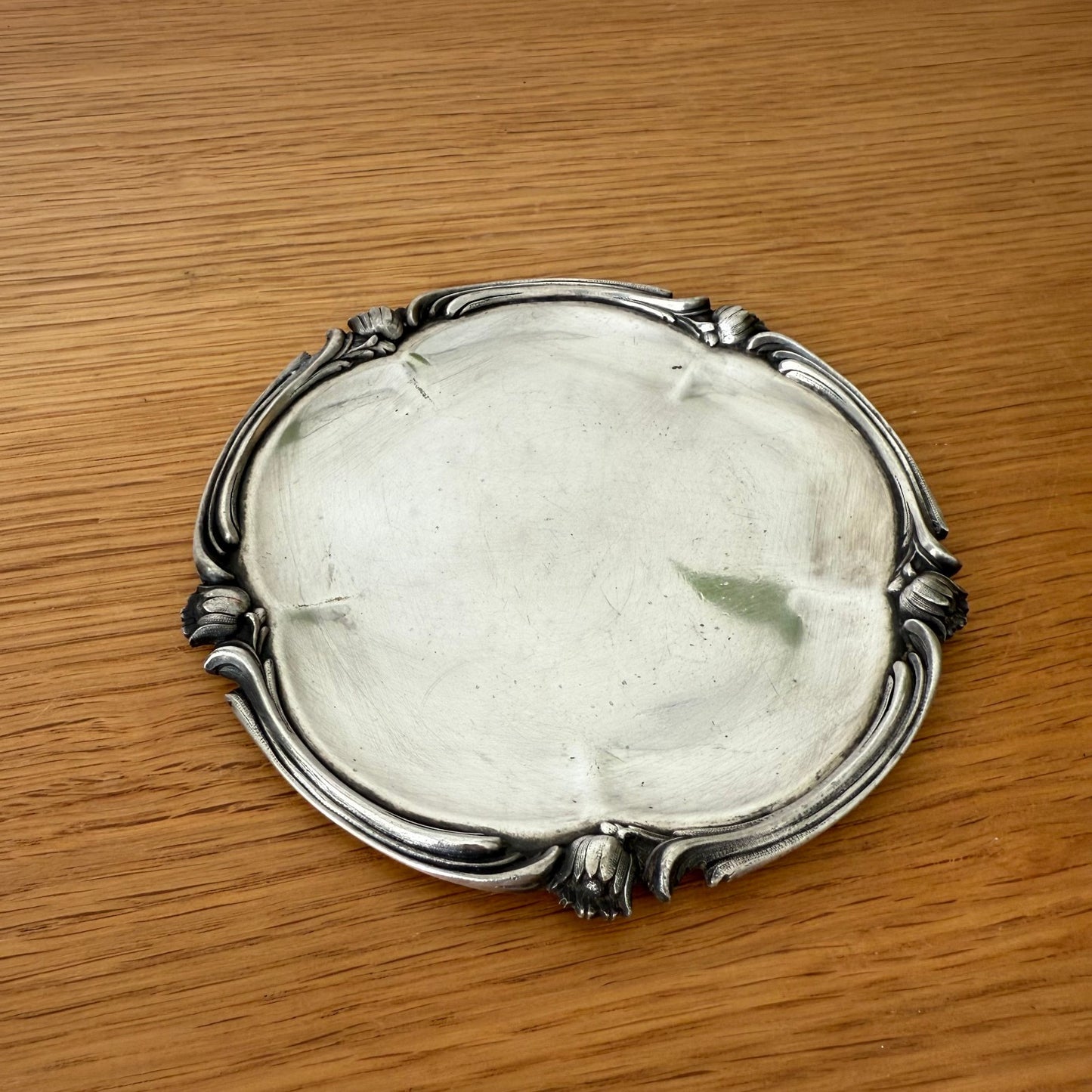 CHRISTOFLE Vintage Christofle Silverplate Wine/Bottle Coaster 02112514