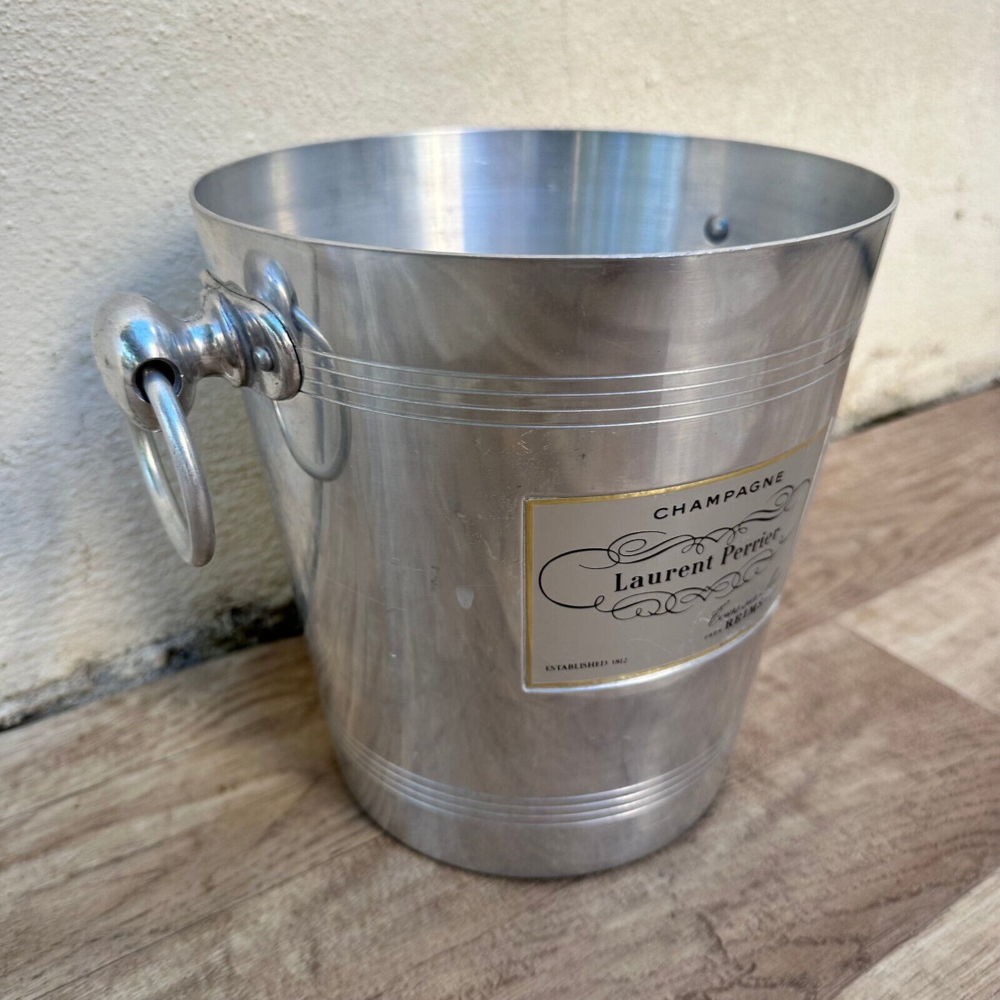 Vintage French Champagne Ice Bucket Cooler Made in France Perrier 2109237 - Fleamarketfrance