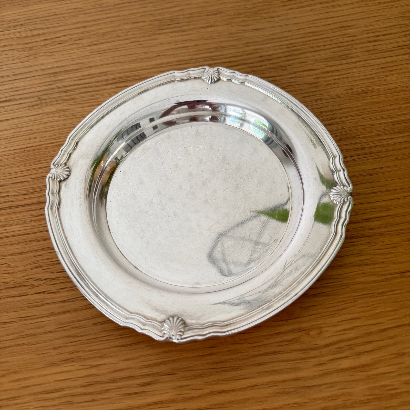 CHRISTOFLE Vintage Christofle Silverplate Wine/Bottle Coasters 19062512 Christofle