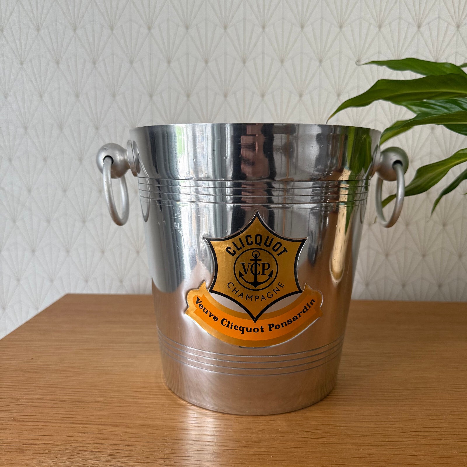 Vintage Veuve Clicquot Champagne Ice Bucket French VCP Cooler 18042513 Fleamarketfrance