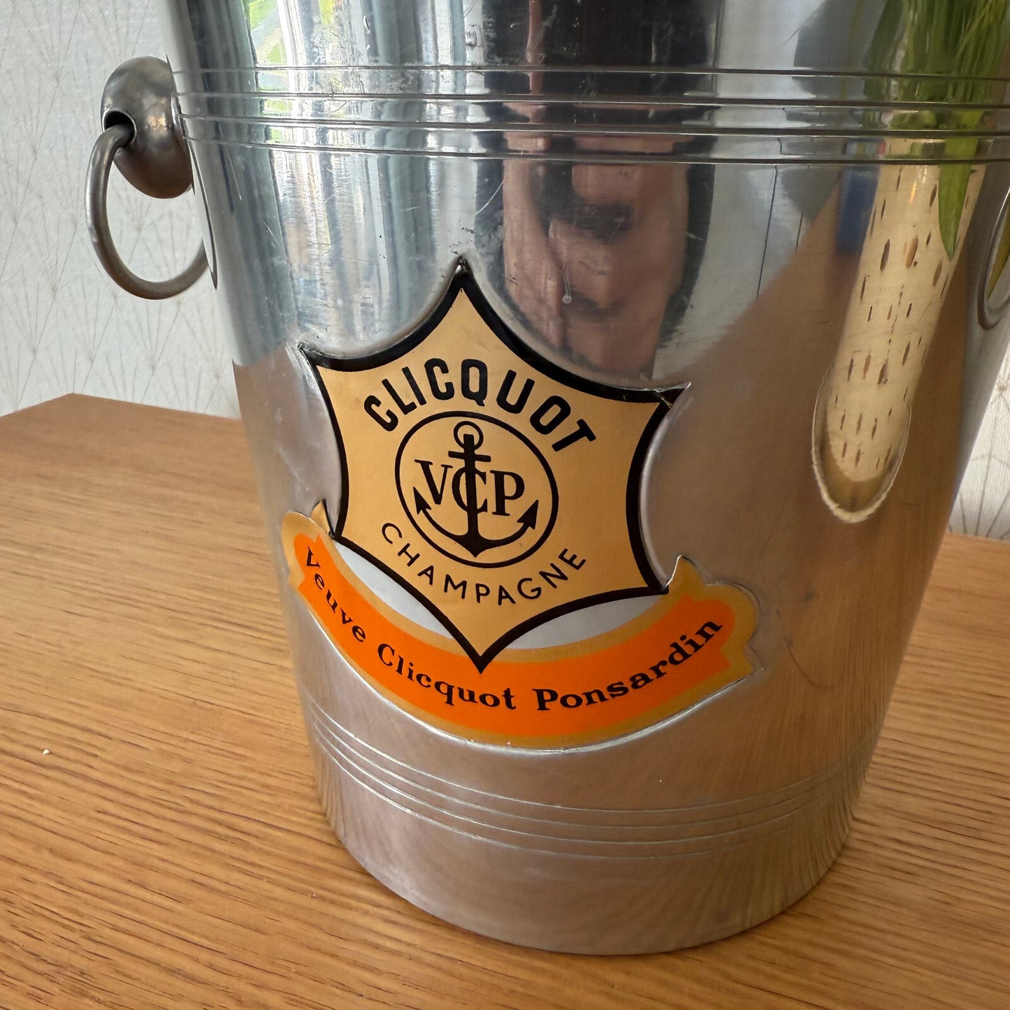 Vintage French Champagne Ice Bucket Cooler Made France VEUVE CLICQUOT 2704259