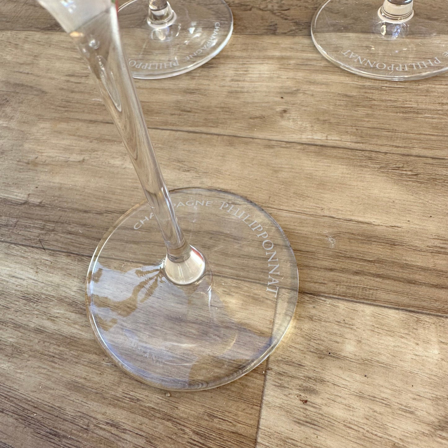 French Champagne Flutes Glasses BESSERAT PHILIPPONNAT Crystal Set 17122215 besserat