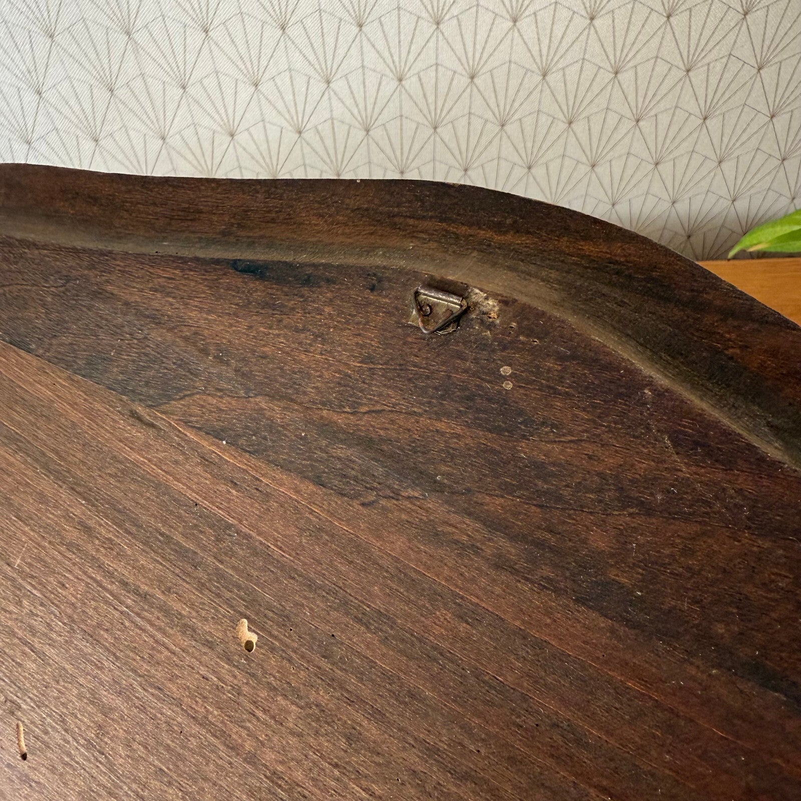 Antique French Bread Board Carved Wood Wheat Notre Pain 19062510 Antique
