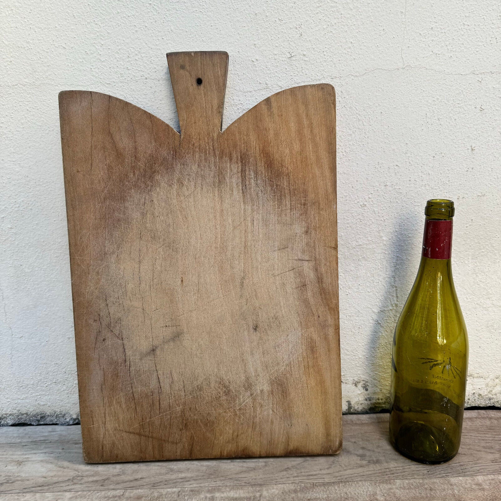 VINTAGE FRENCH BREAD OR CHOPPING CUTTING BOARD WOOD 1910239 - Fleamarketfrance