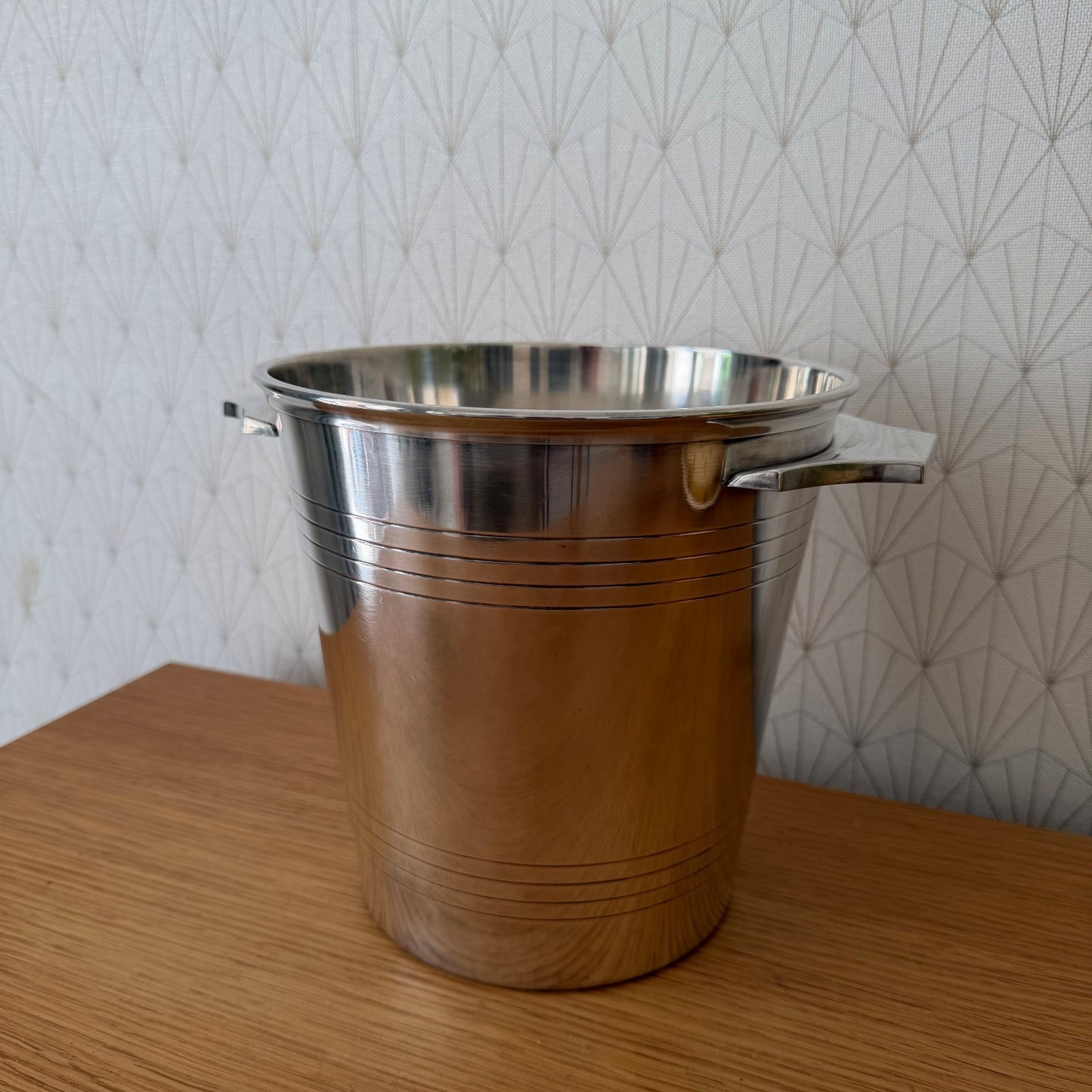 Vintage French Silverplate Champagne Bucket St Medard Ice Cooler 2706268 Charles Heidsieck
