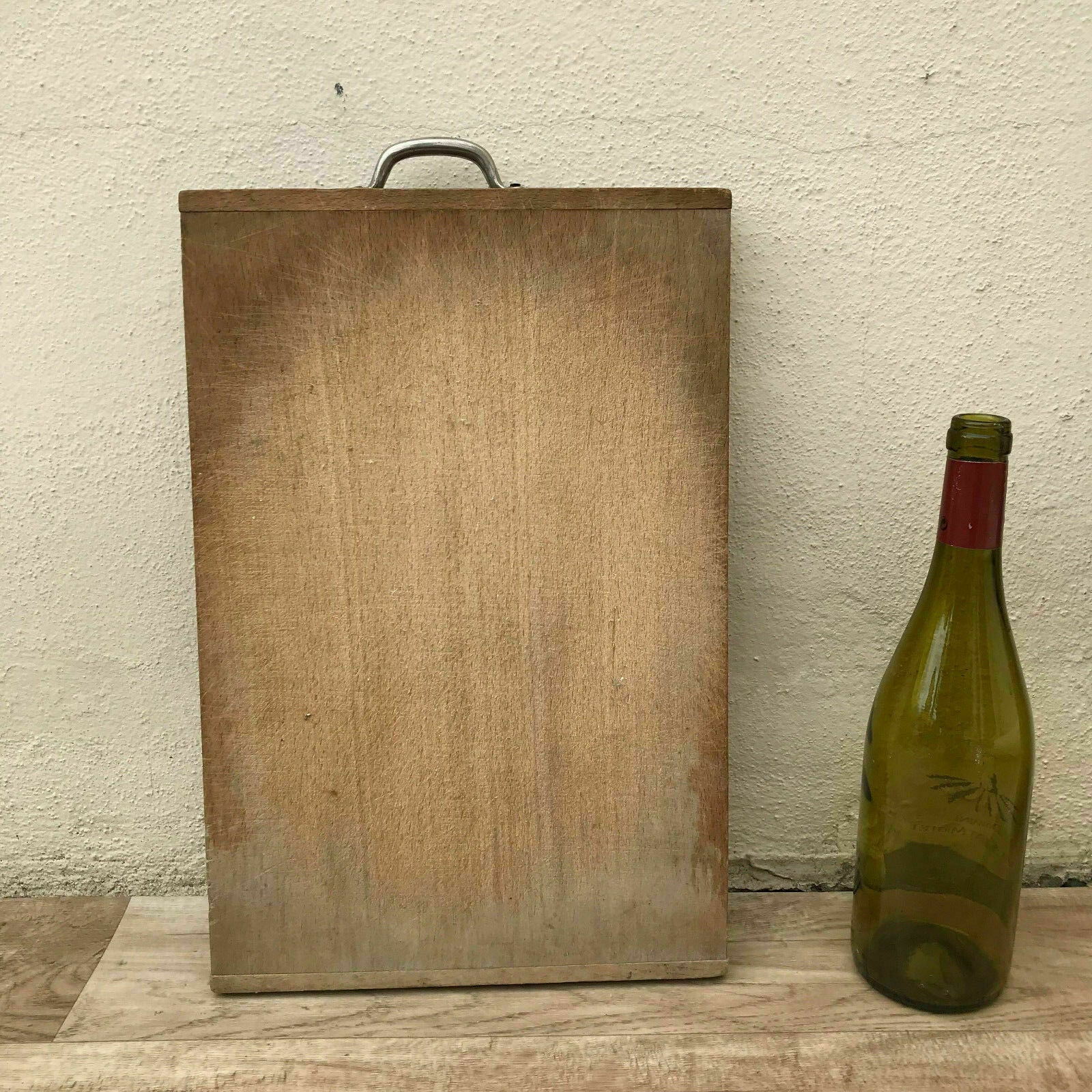 ANTIQUE VINTAGE FRENCH BREAD OR CHOPPING CUTTING BOARD WOOD 0706186 Unbranded