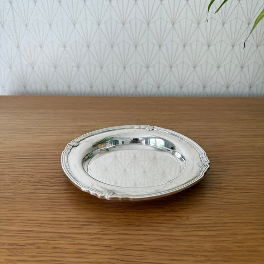 CHRISTOFLE Vintage Christofle Silverplate Wine/Bottle Coasters 19062512