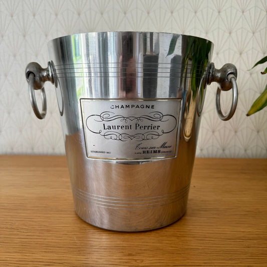 Vintage French Champagne Ice Bucket Cooler Made in France Perrier 1304243 - Fleamarketfrance