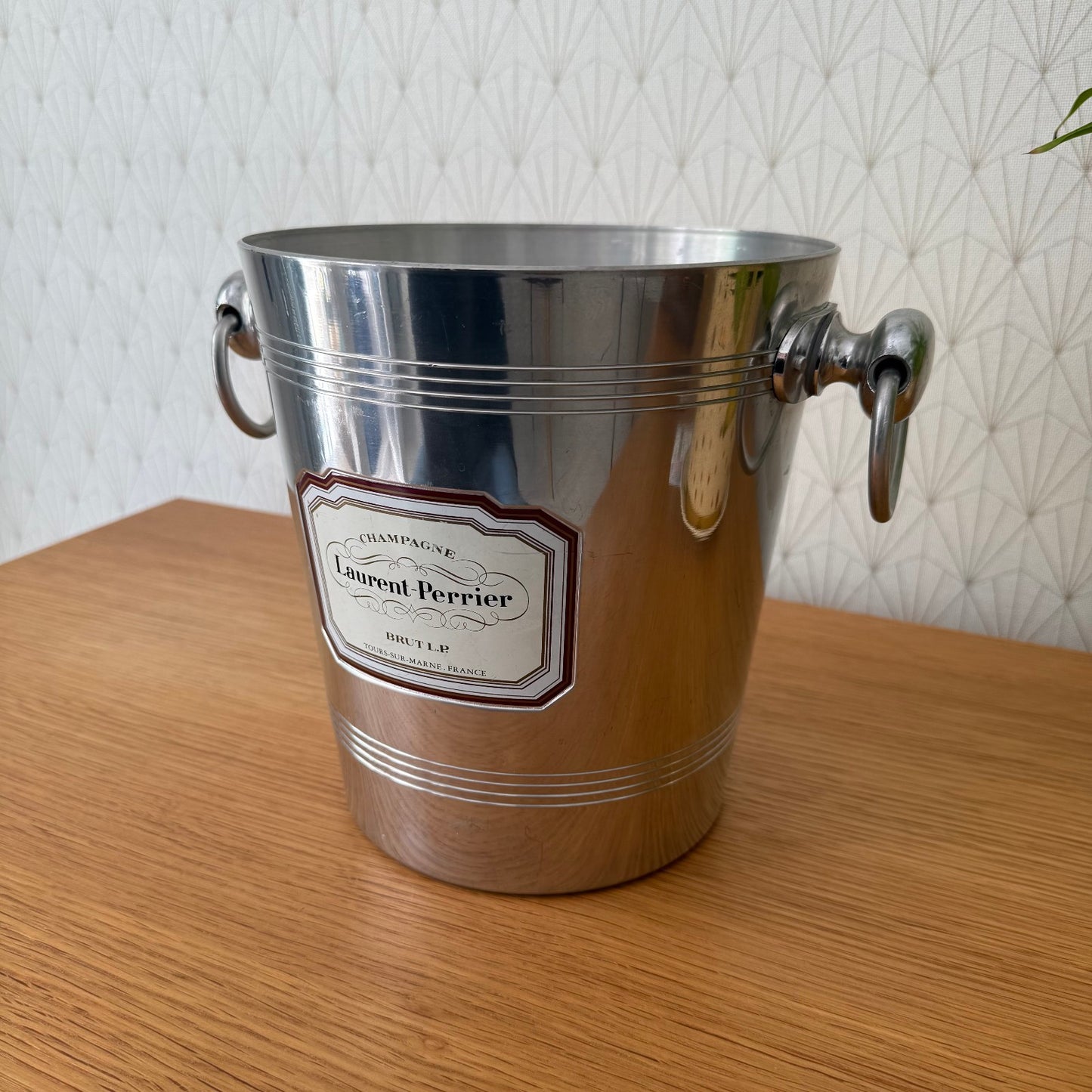 Vintage French Champagne Ice Bucket Cooler Made France Laurent Perrier 2307251