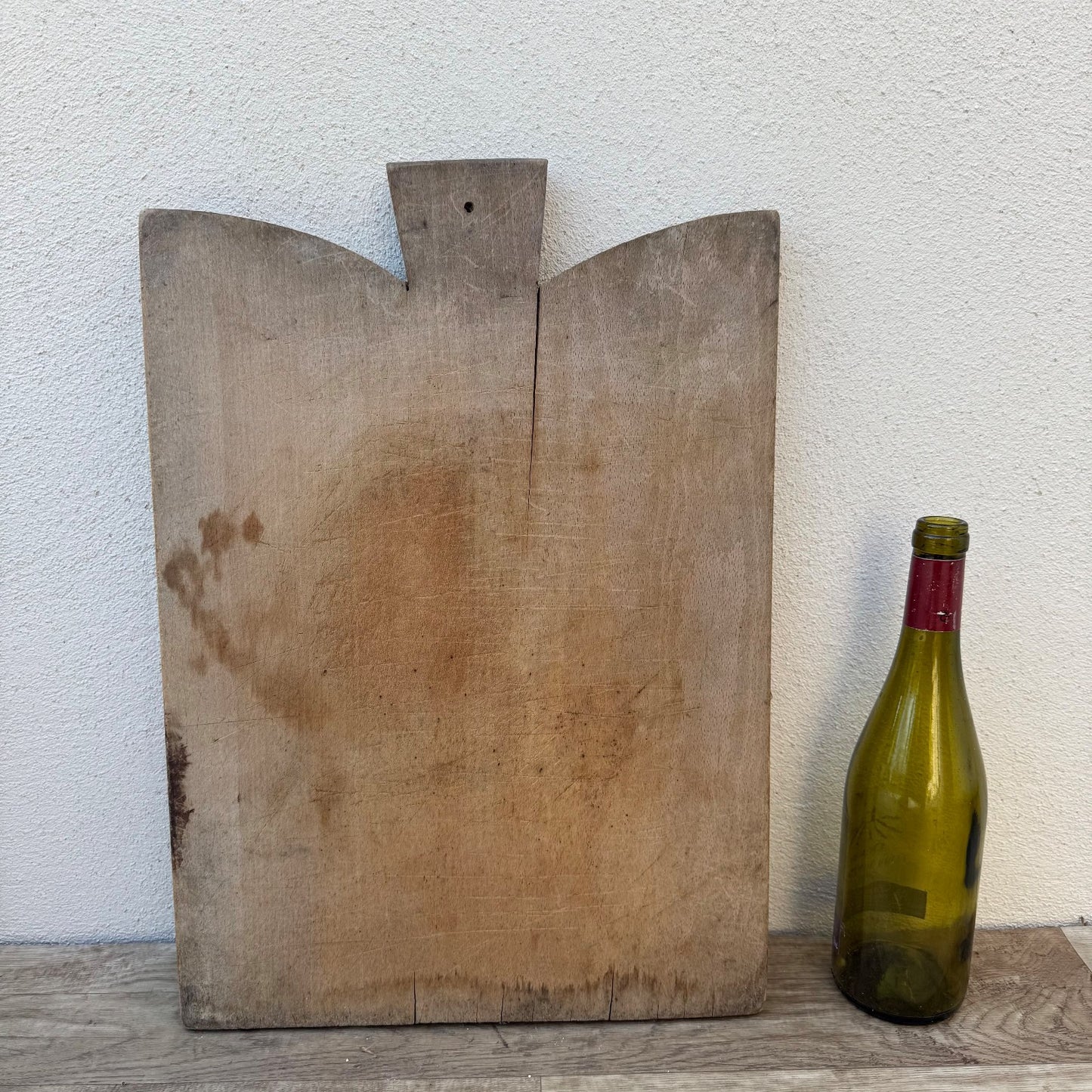 Antique French Bread Board Cutting Kitchen Wood Rustic Patina 12122517 Unbranded