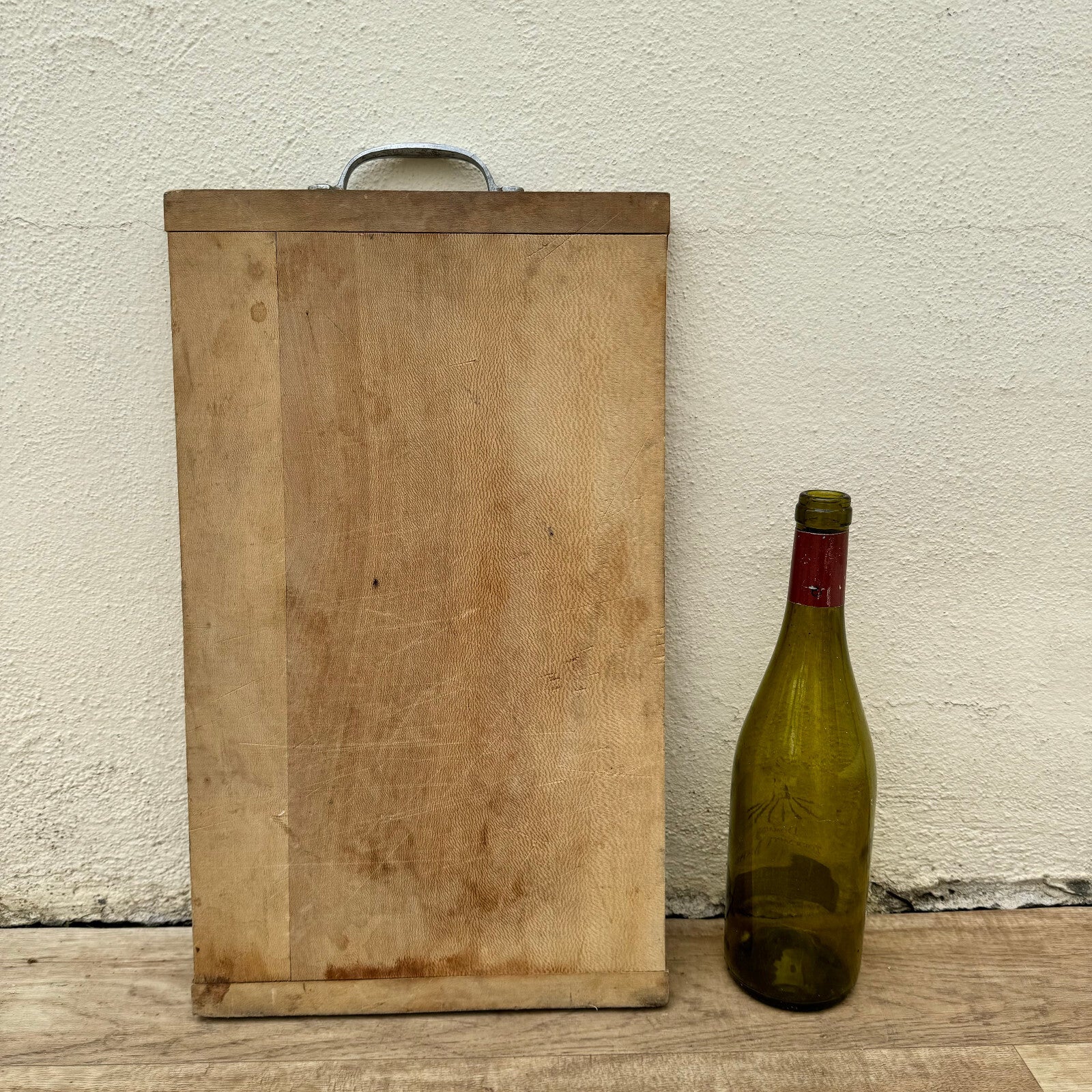 ANTIQUE VINTAGE FRENCH BREAD OR CHOPPING CUTTING BOARD WOOD 0605245 Unbranded