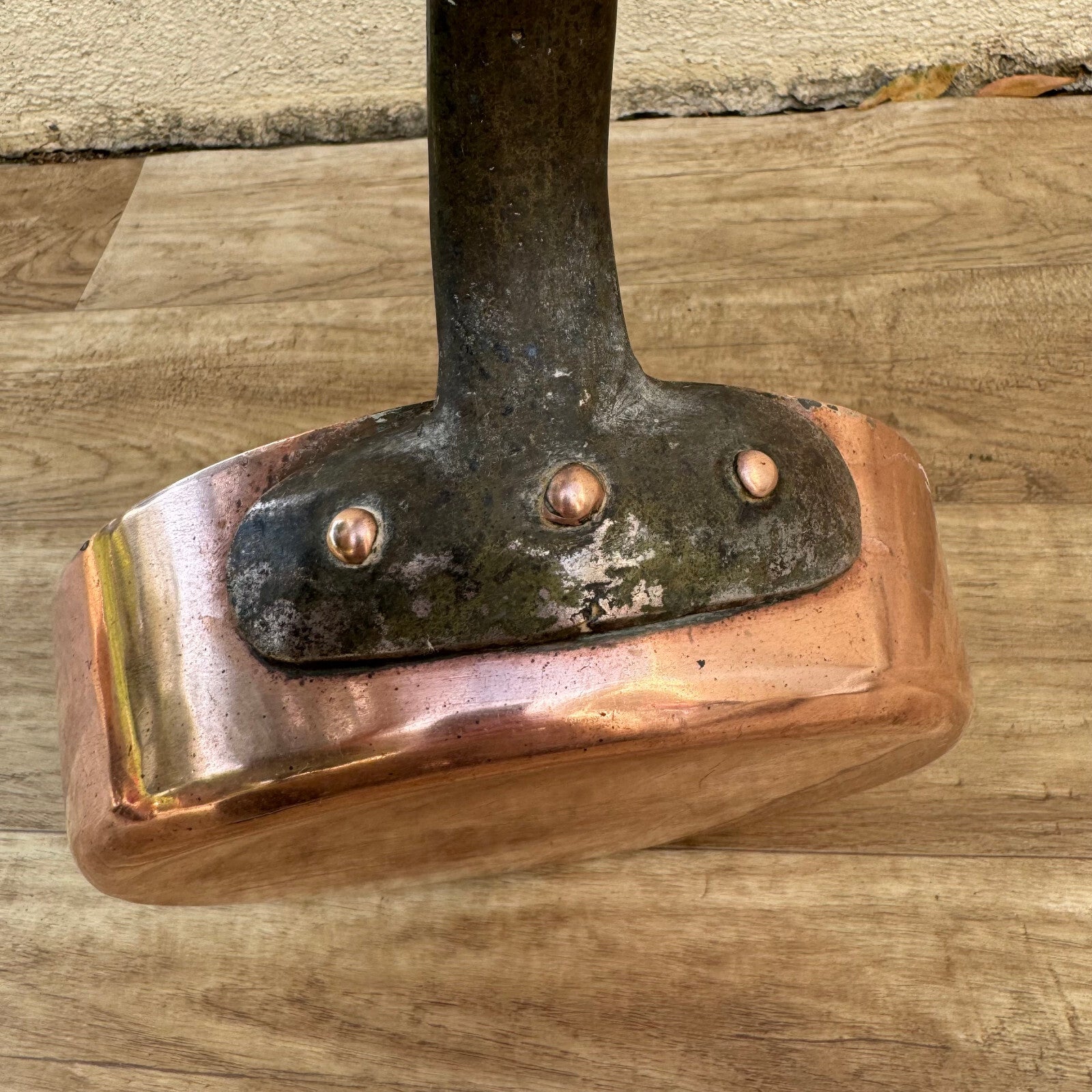 Vintage French Copper saute Pan made in france 2908249 Unbranded