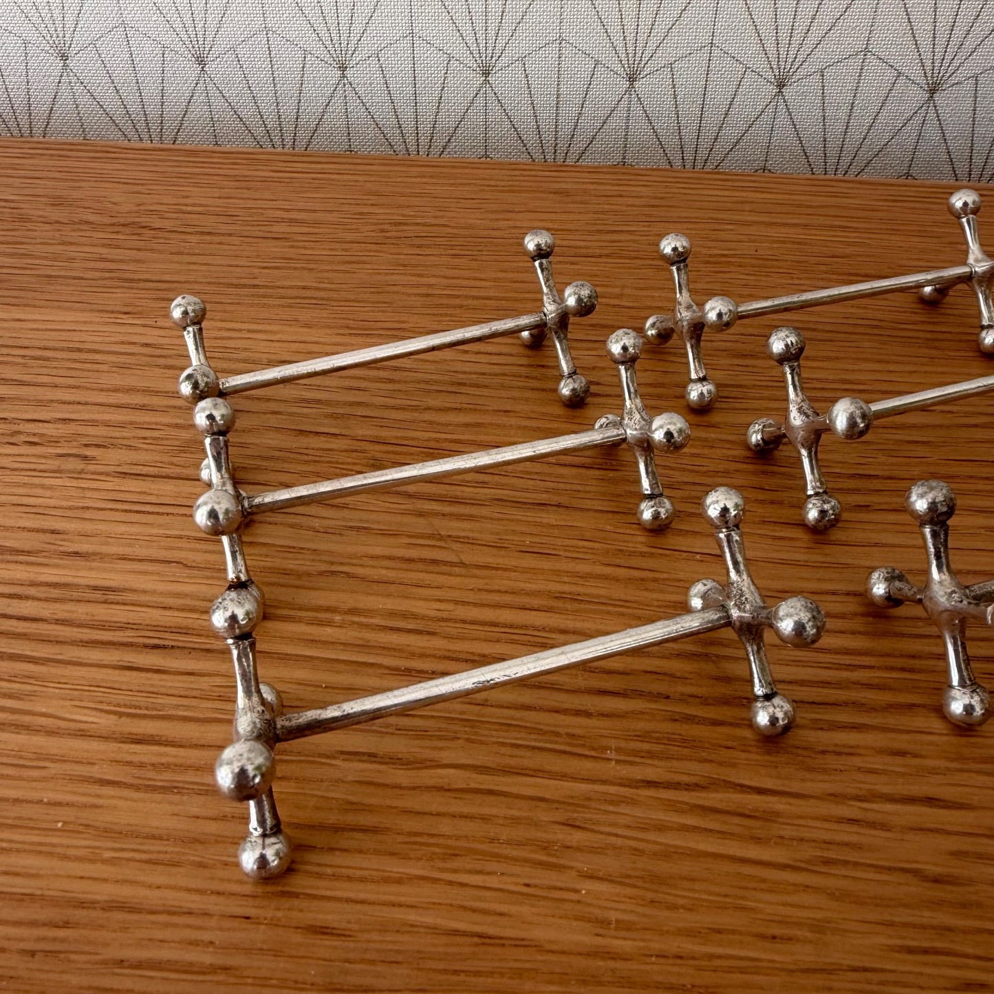 6 French Silver-plated Knife Rests 13012622 Unbranded