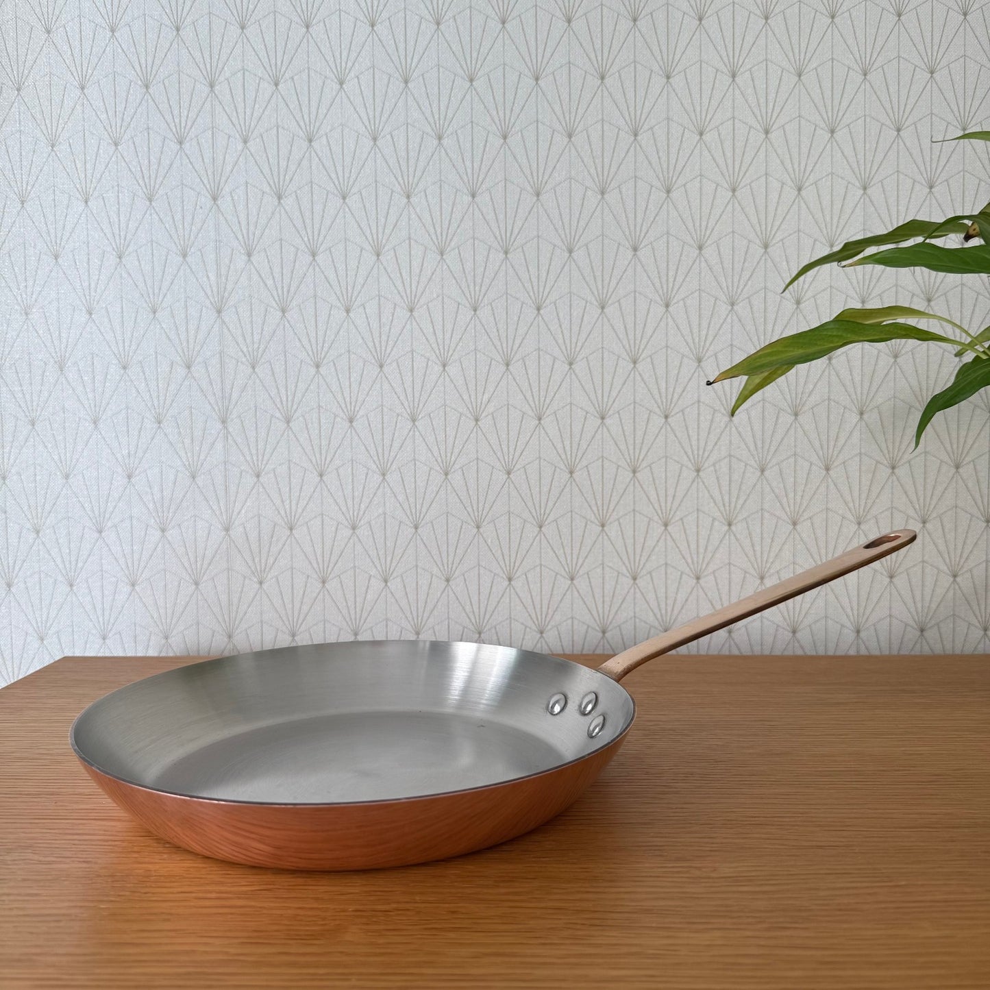 Vintage Frying pan culinair French COPPER made in france  SIMON PARIS 30082511