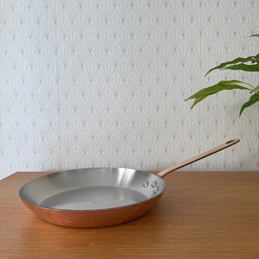 Vintage Frying pan culinair French COPPER made in france  SIMON PARIS 30082511