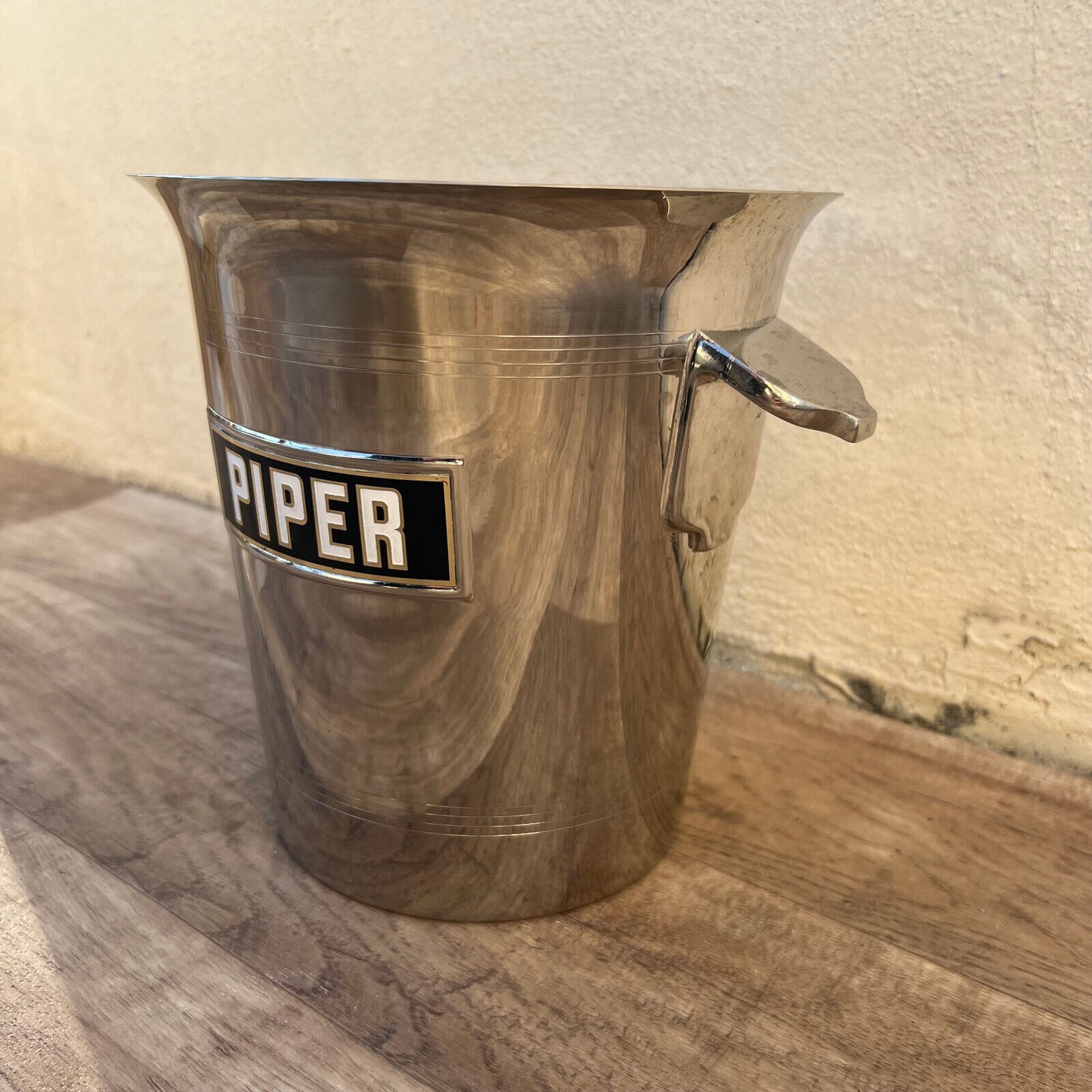 Vintage French Champagne French Ice Bucket Cooler Basin PIPER 0903255 - Fleamarketfrance