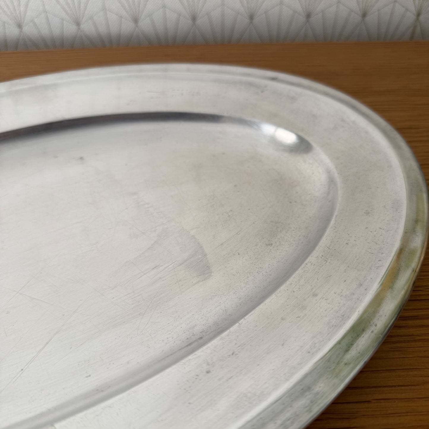 Christofle Silverplate Oval Serving Platter French Vintage 2037168 ercuis