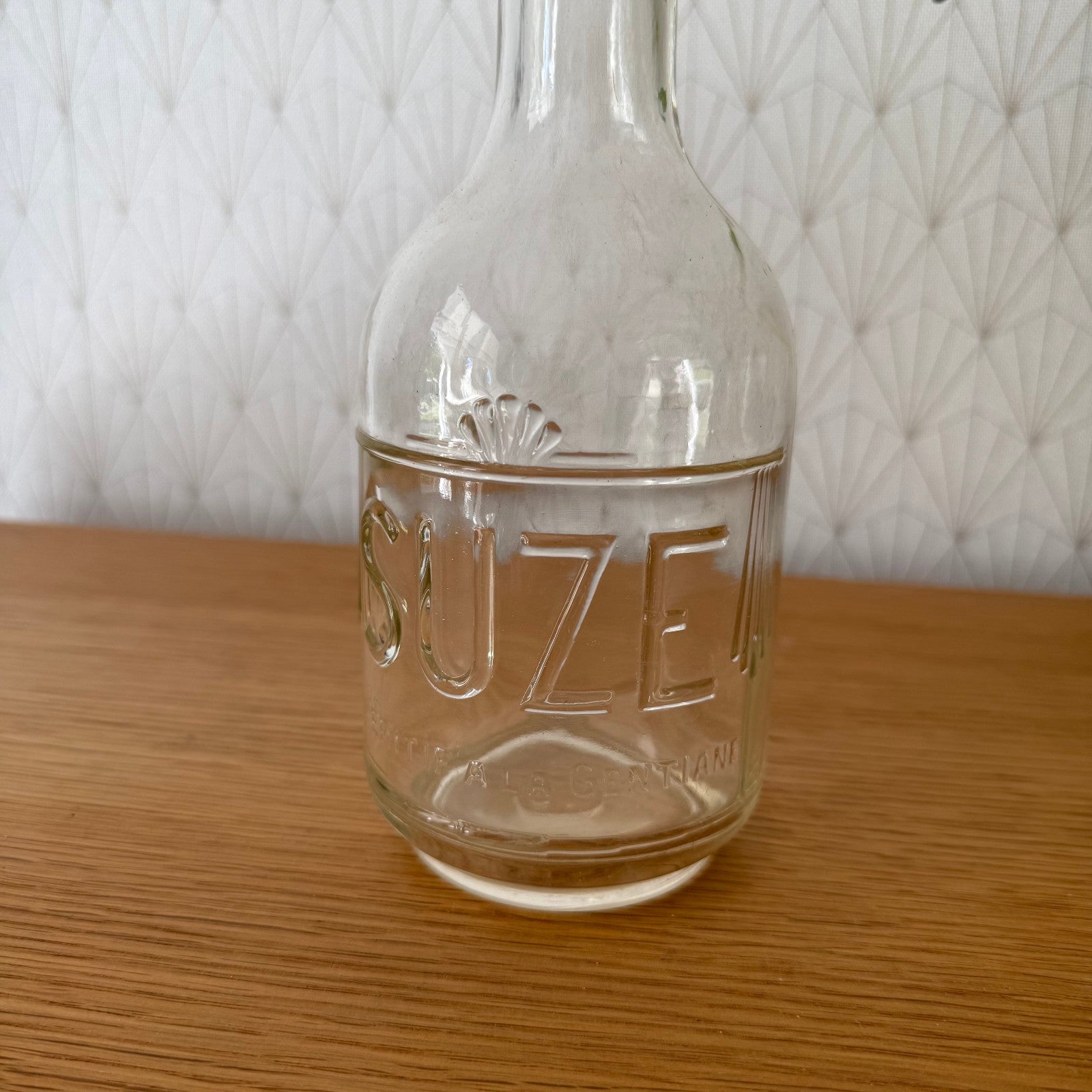 French Vintage Suze Carafe Water Pitcher Pastis Aperitif Glass 0309251 Suze