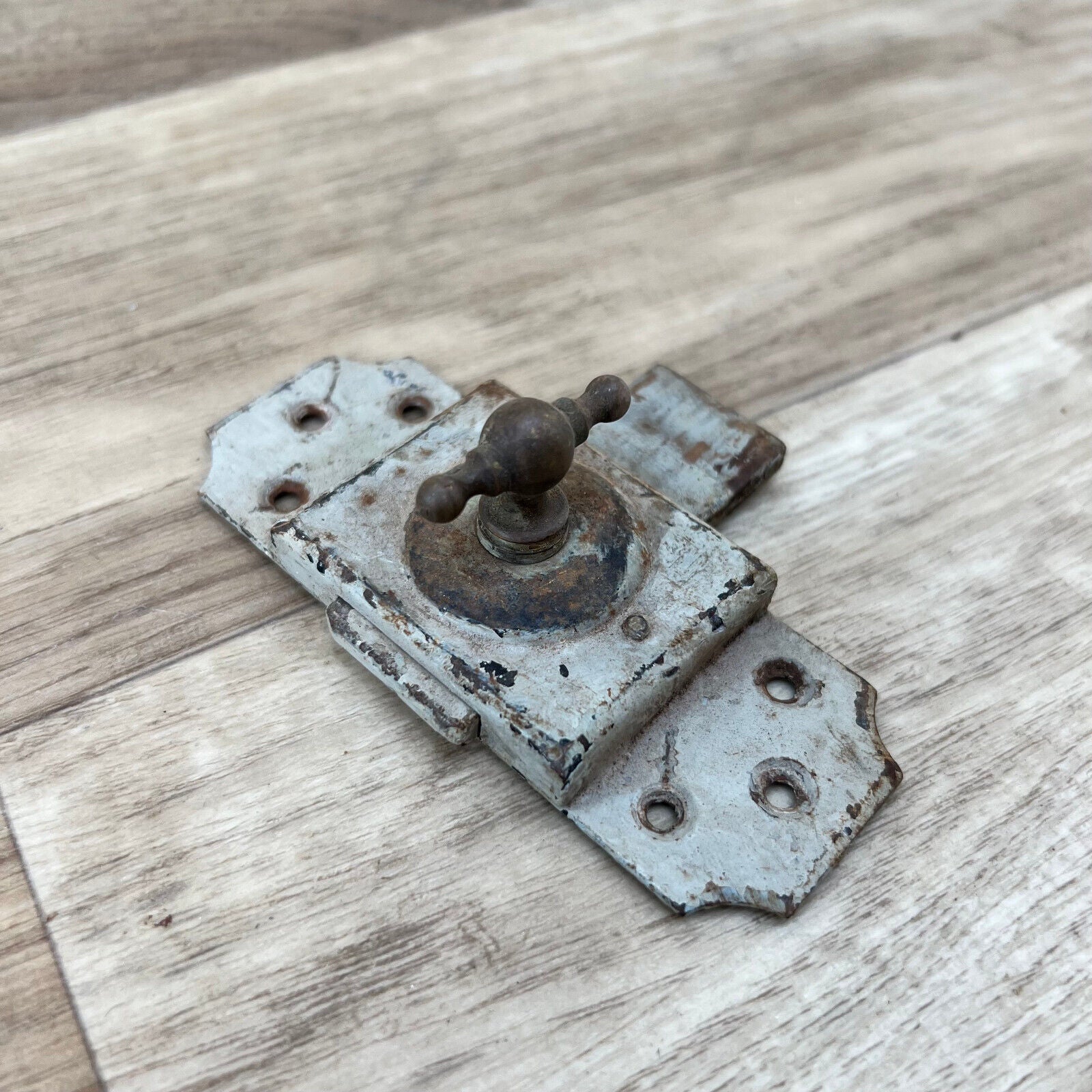 French Vintage Slide Door Latch Lock Bolt Country Rustic 2008226 Fleamarketfrance