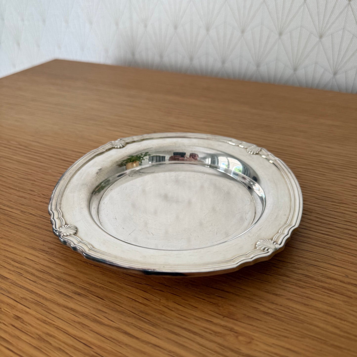 CHRISTOFLE Vintage Christofle Silverplate Wine/Bottle Coasters 19062513 Christofle