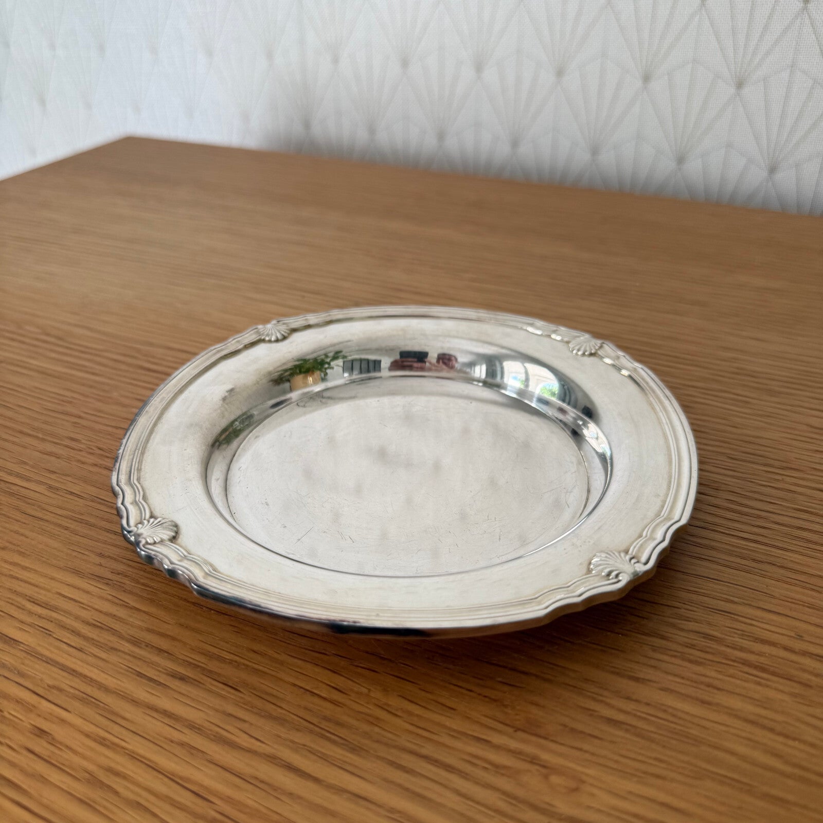 CHRISTOFLE Vintage Christofle Silverplate Wine/Bottle Coasters 19062513 Christofle