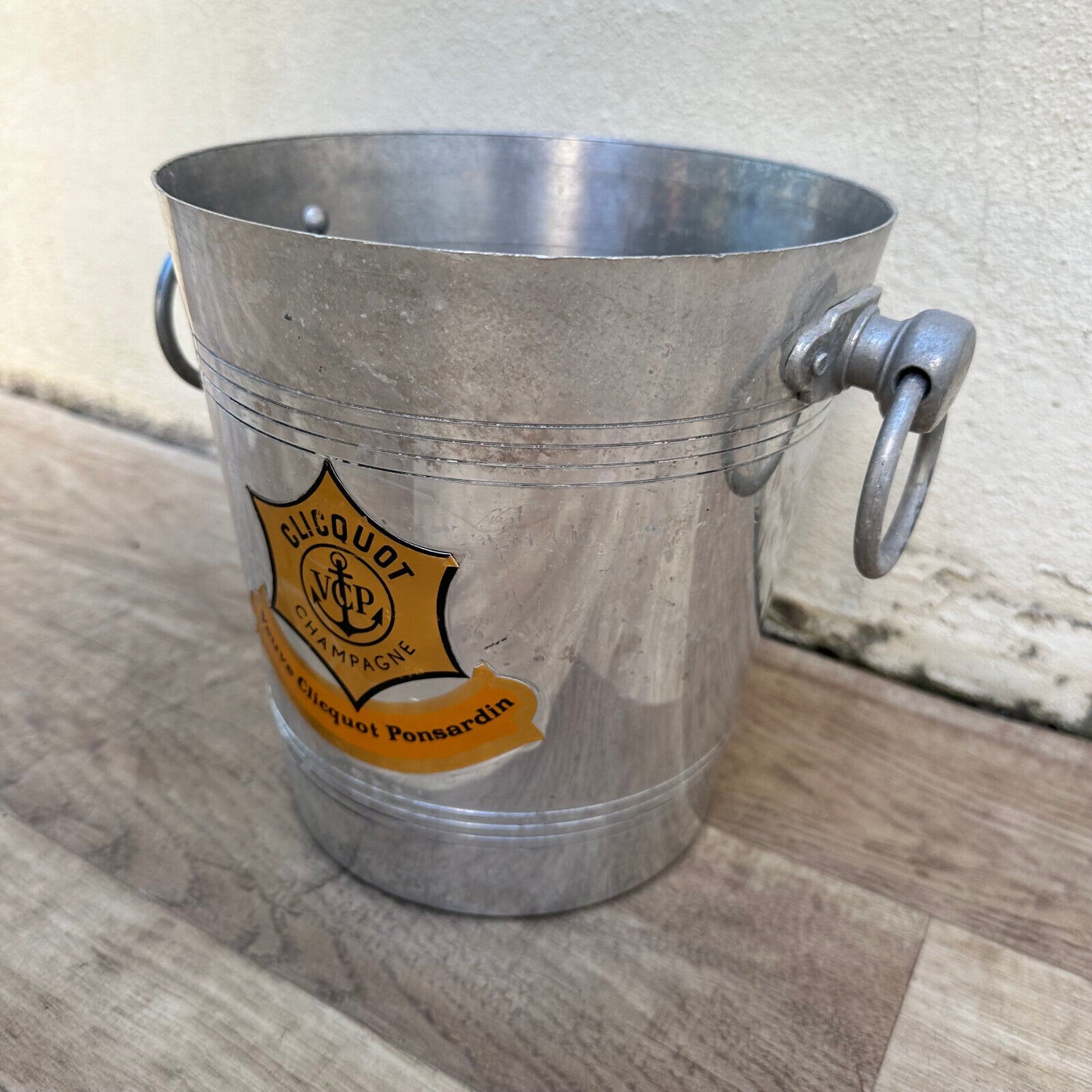 Vintage French Champagne Ice Bucket Cooler Made France VEUVE CLICQUOT 21092310 - Fleamarketfrance