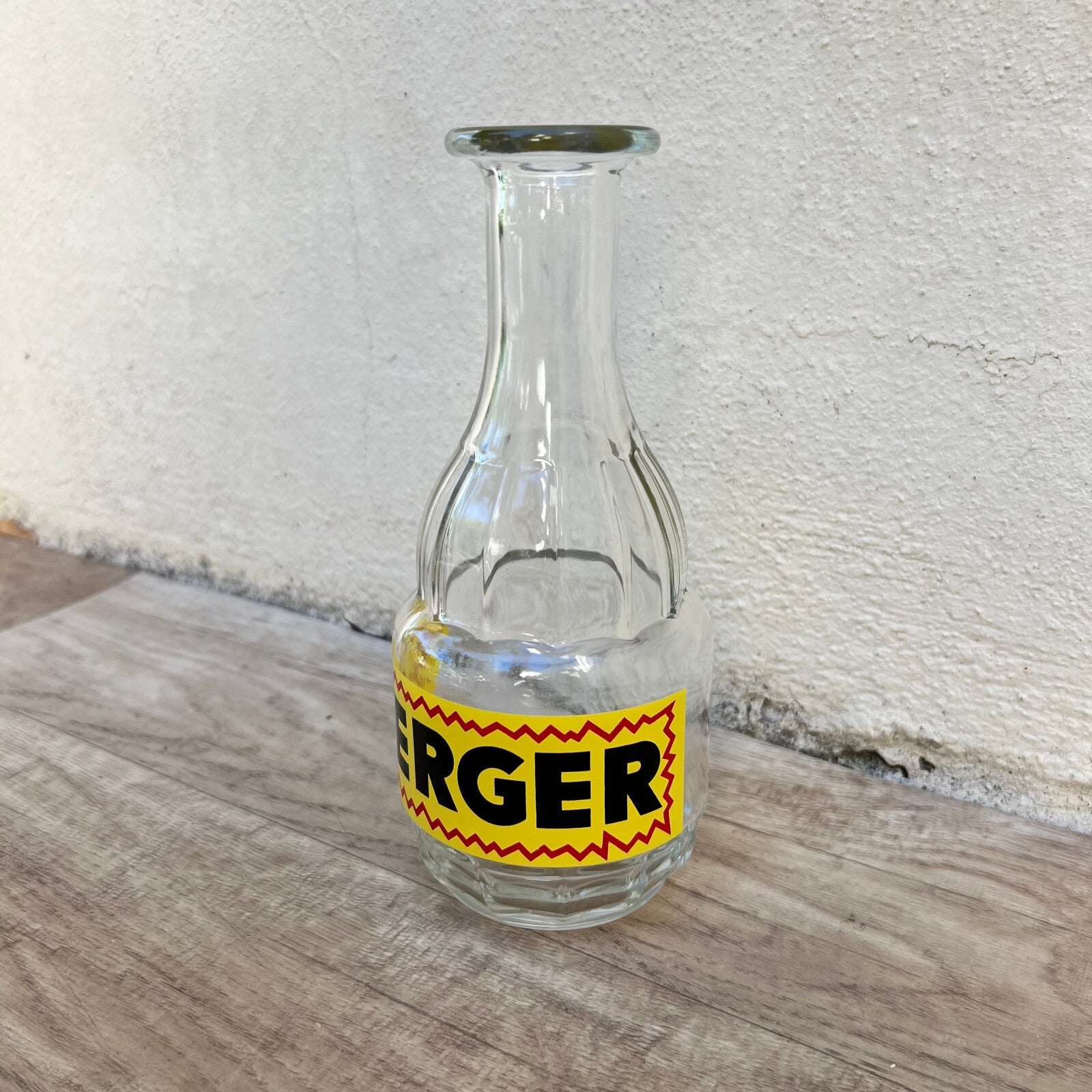 Vintage French Pastis Carafe BERGER Water Jug Glass Aperitif 06102413 BERGER