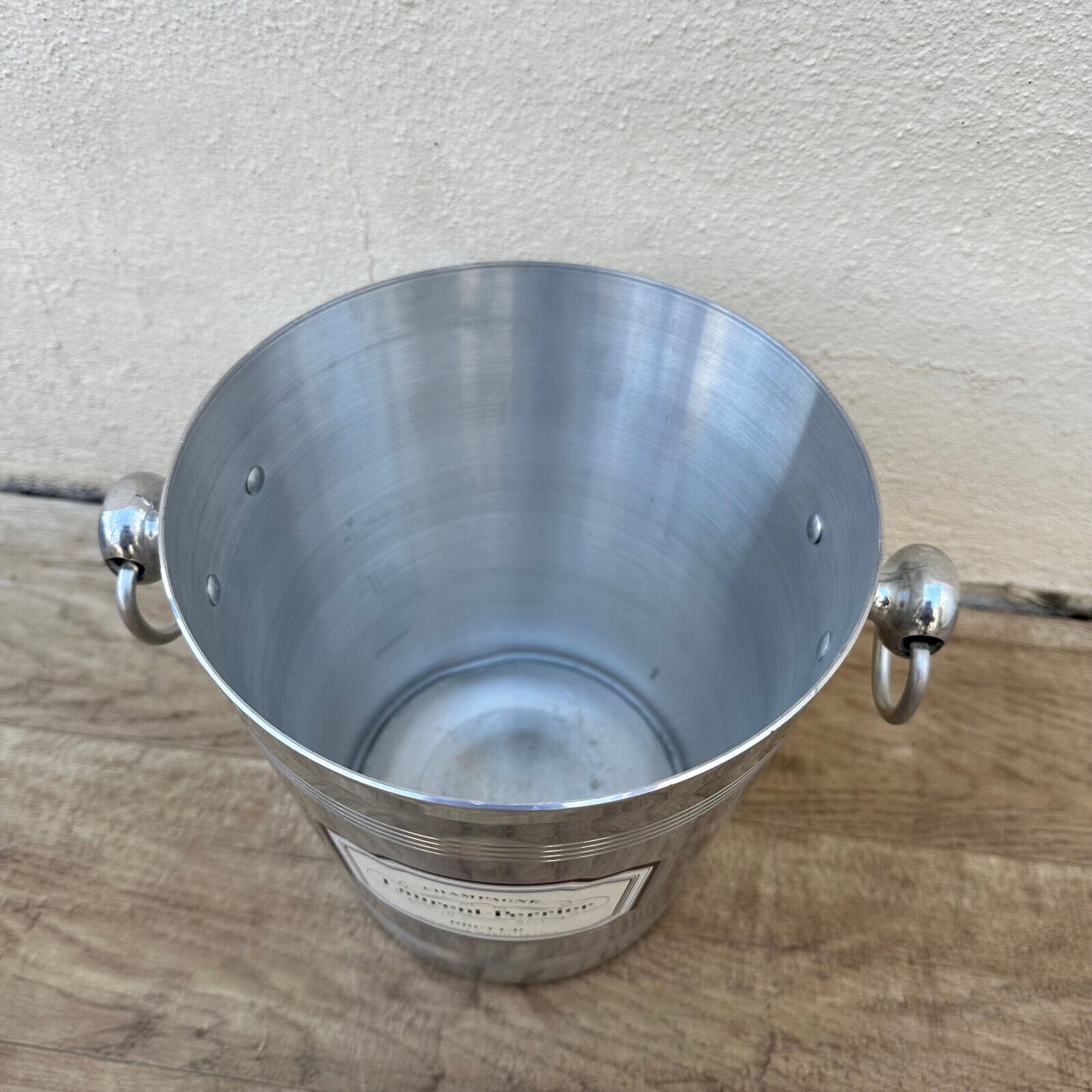 Vintage French Champagne Ice Bucket Cooler Made LAURENT PERRIER 0712235 - Fleamarketfrance