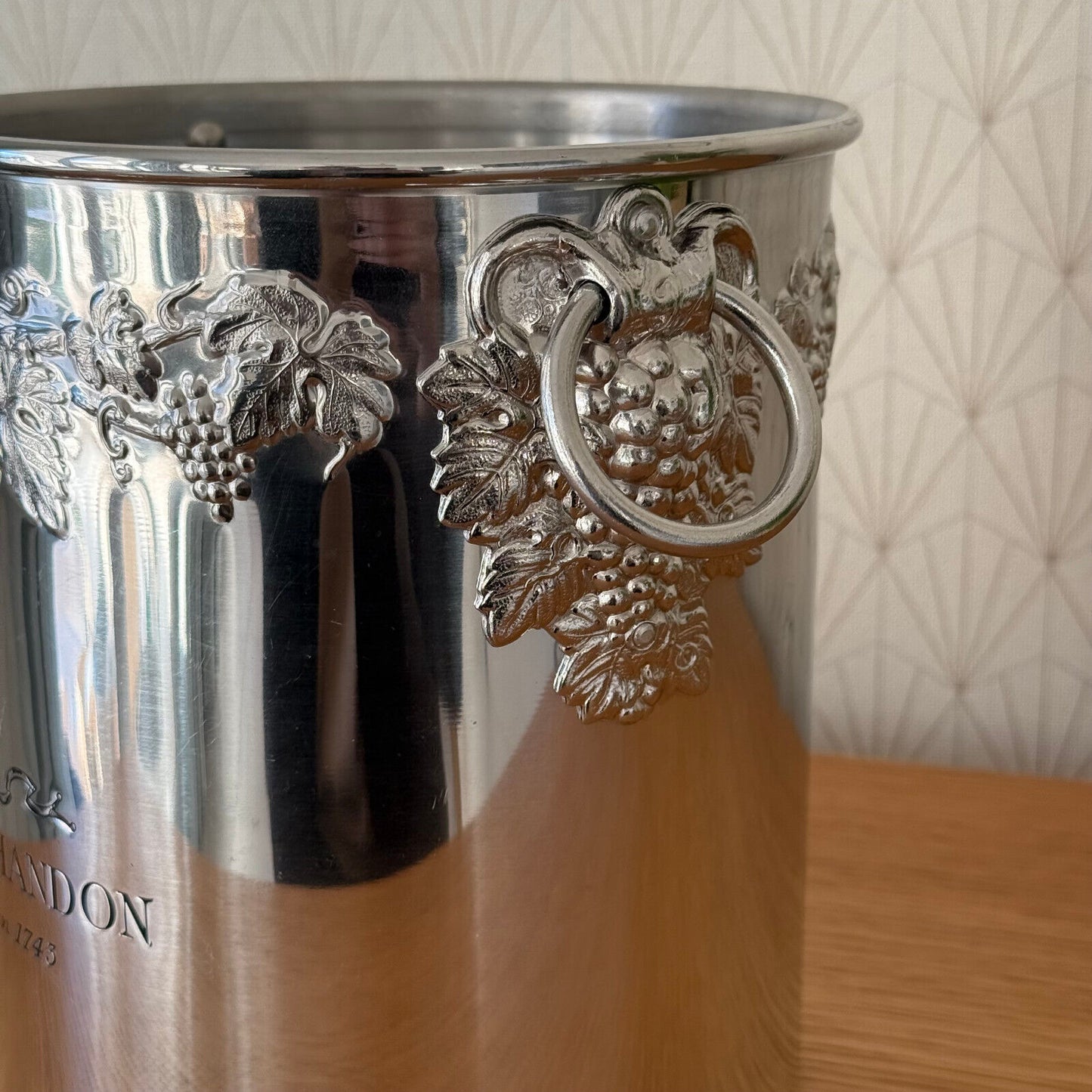 Vintage French small Champagne French Ice Bucket Cooler France MOET 2301251 Fleamarketfrance