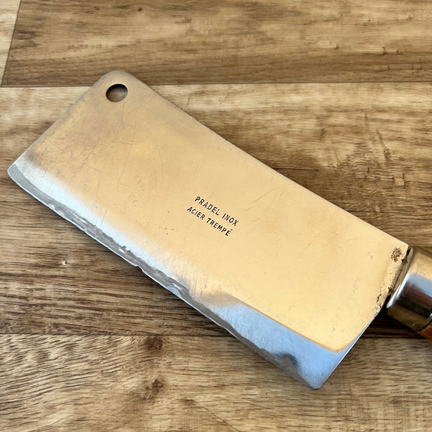 Pradel French Butcher Chef Meat Cleaver 04032215 PRADEL