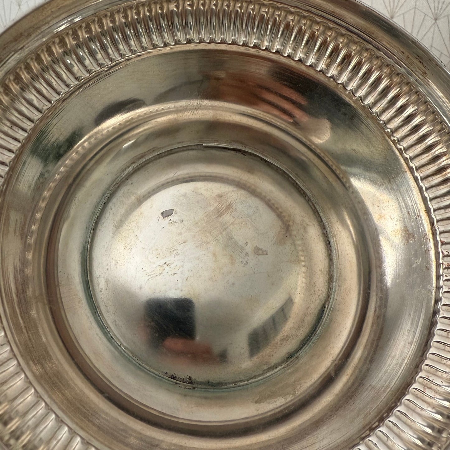 Vintage French Champagne Silverplate Ice Bucket Cooler Lion Handles 0807253