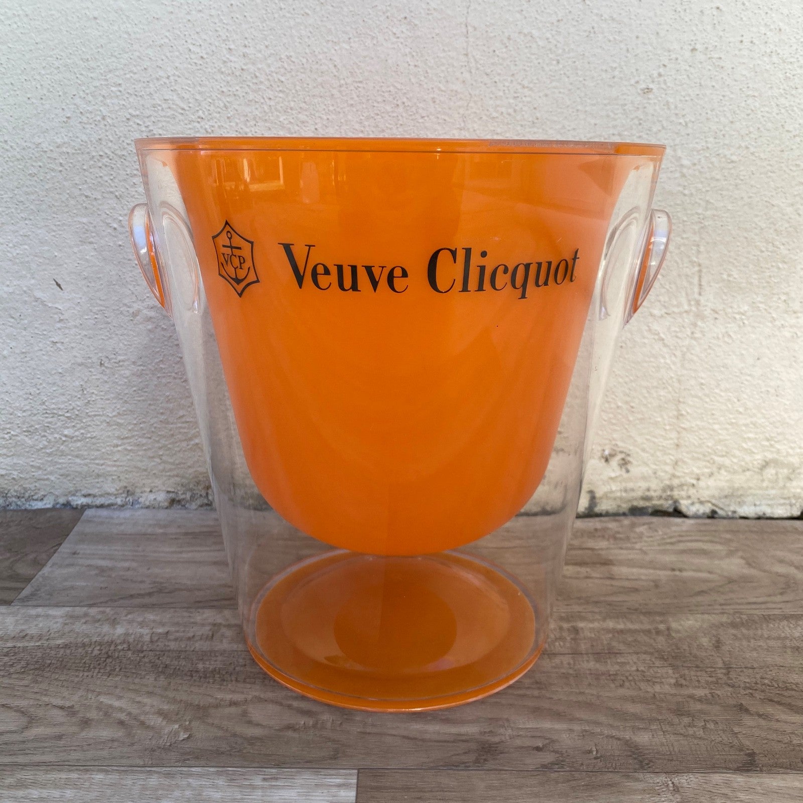 Vintage French Veuve Clicquot Champagne Ice Bucket Polycarbonate 2802252 Veuve Clicquot