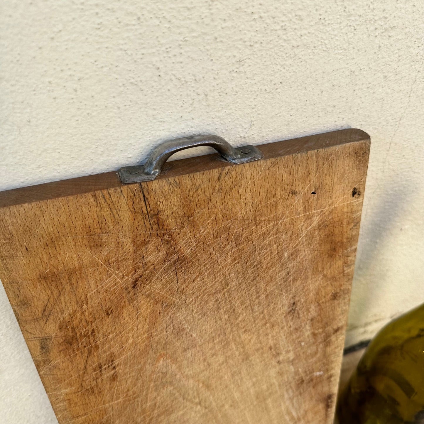 VINTAGE FRENCH BREAD OR CHOPPING CUTTING BOARD WOOD 1906238 Antique