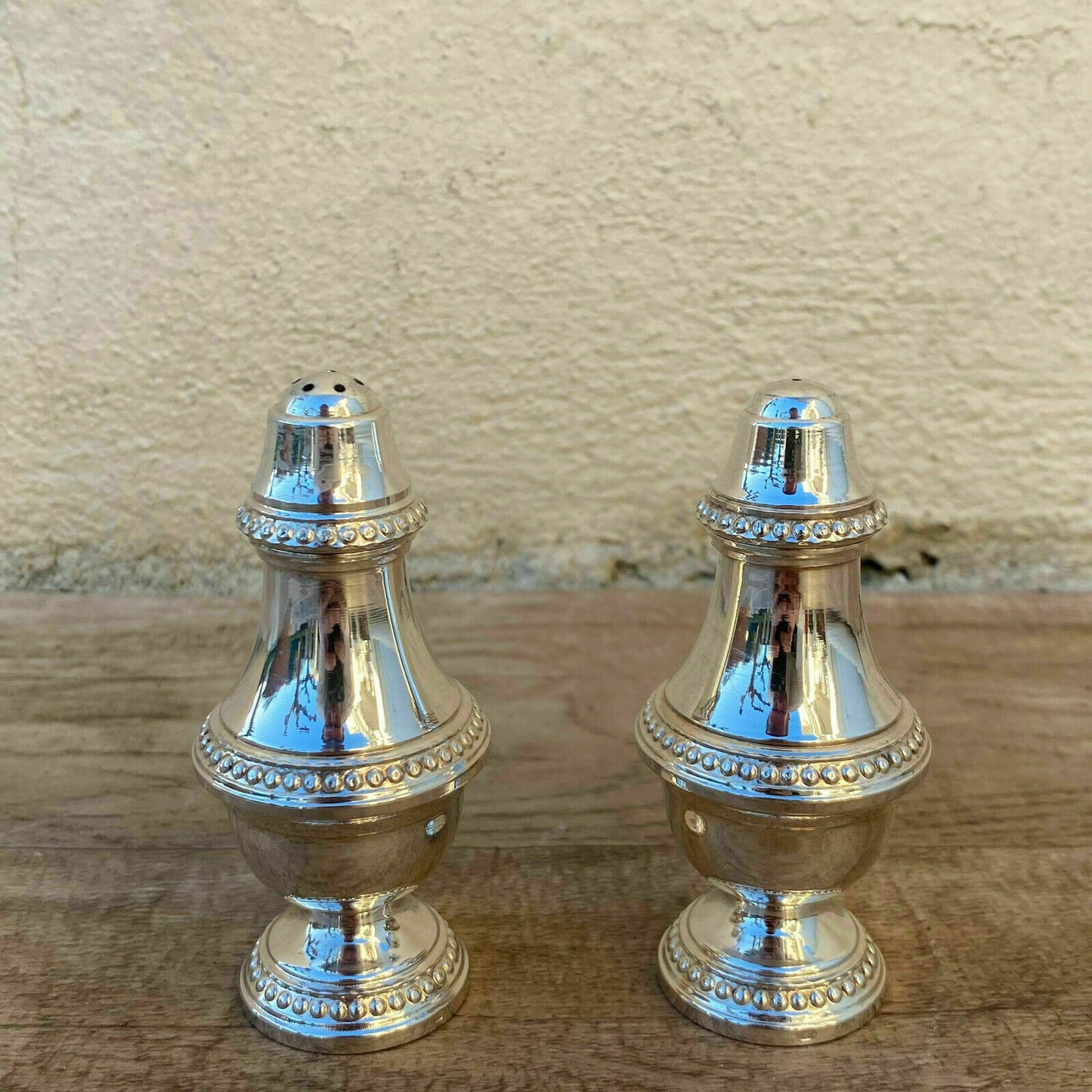 French Silver Cruet Set Salt Pepper Shakers Vintage Farmhouse 27122011 Does Not Apply